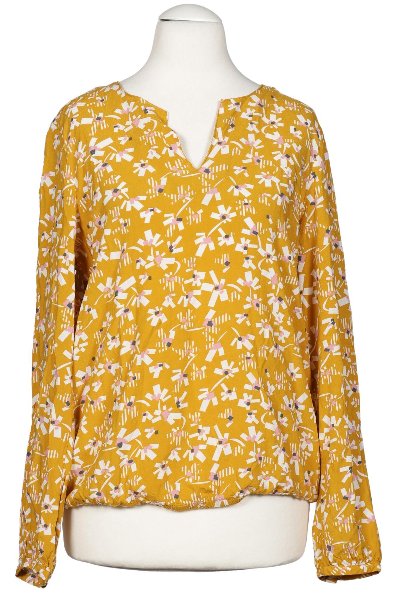 

edc by Esprit Damen Bluse, gelb, Gr. 36