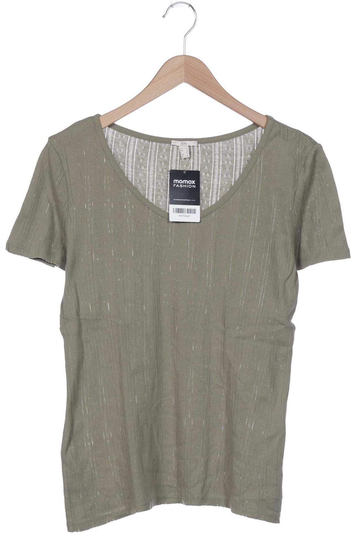 

edc by Esprit Damen T-Shirt, grün