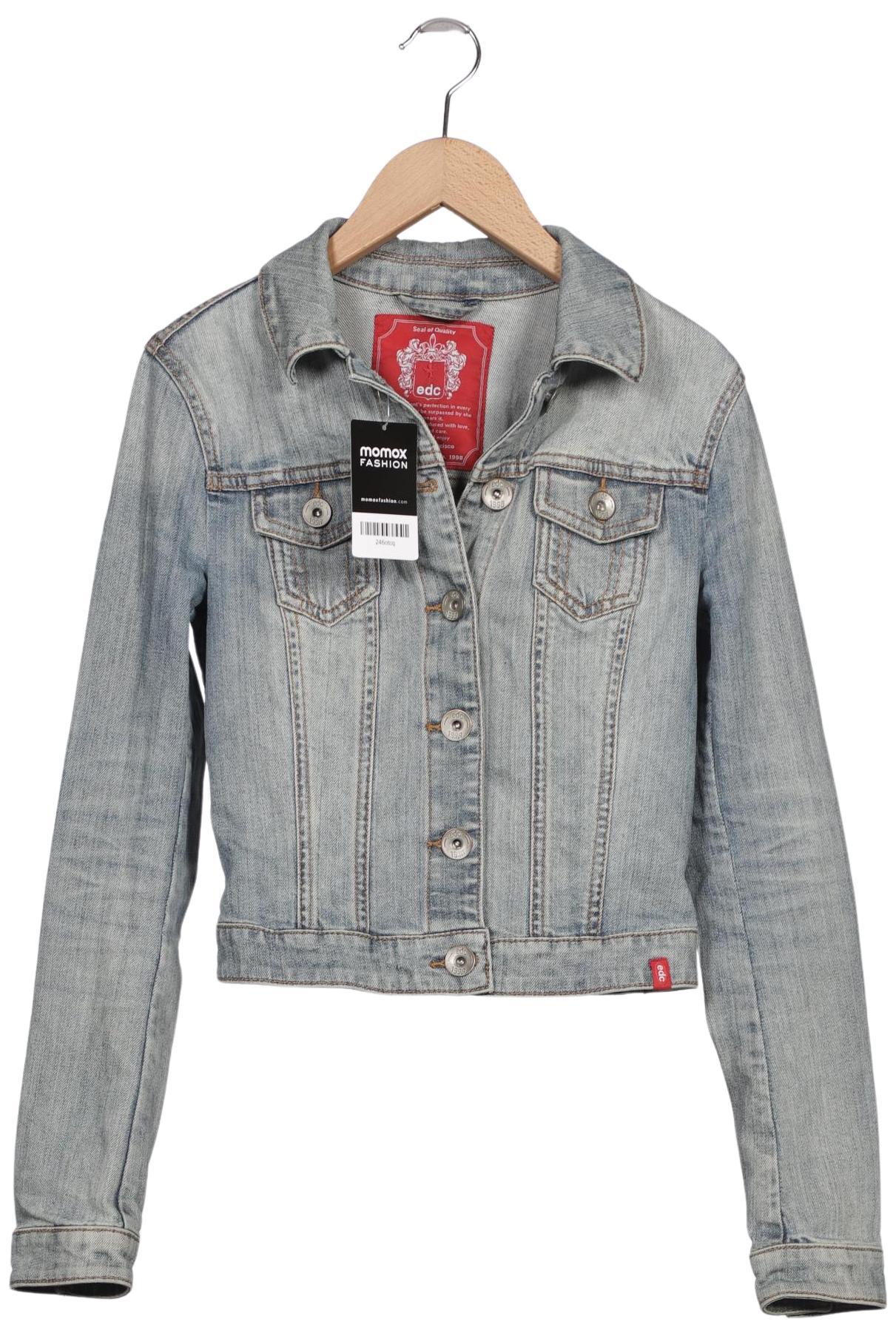 

edc by Esprit Damen Jacke, blau, Gr. 40