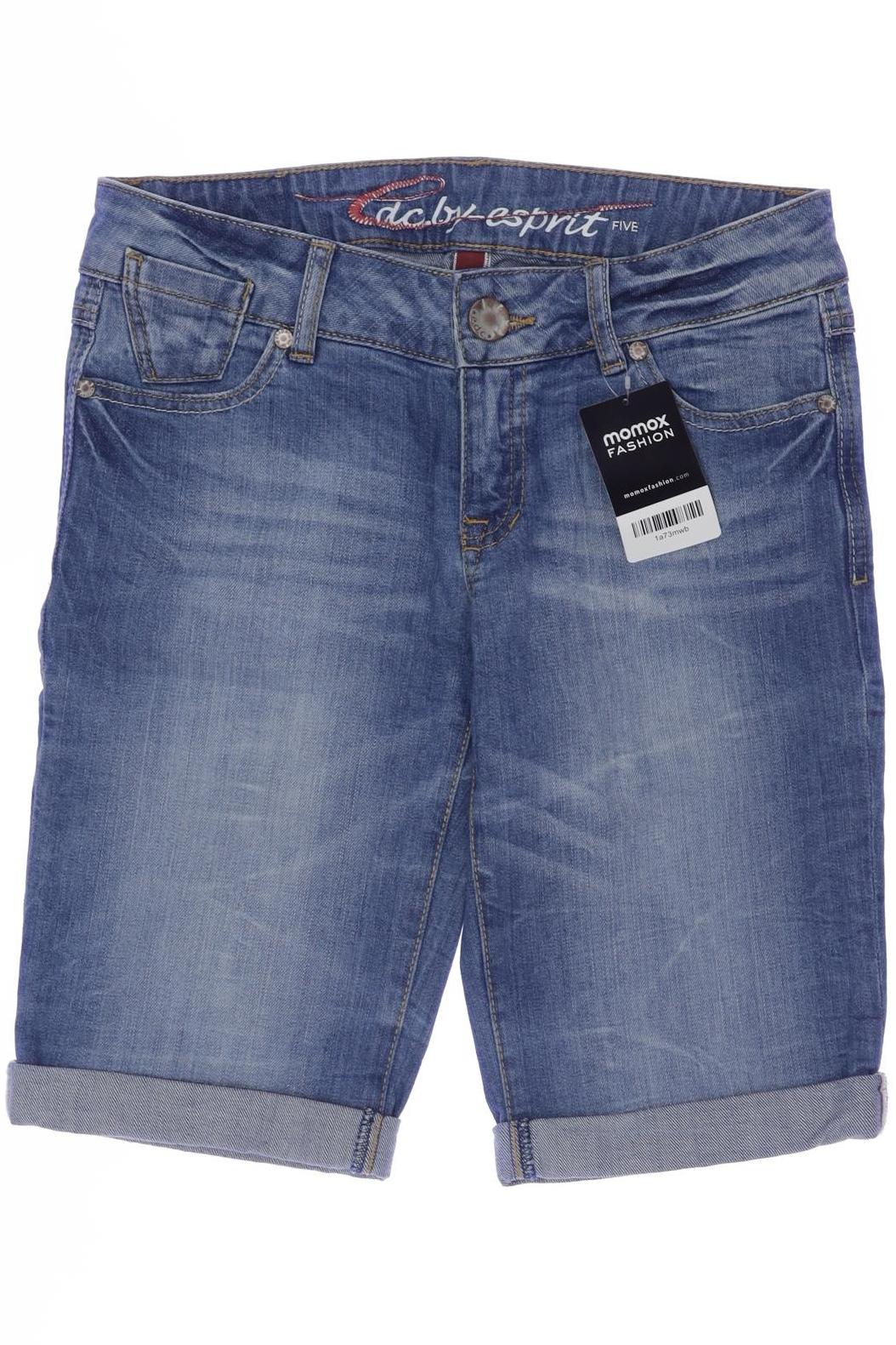 

edc by Esprit Damen Shorts, blau, Gr. 28