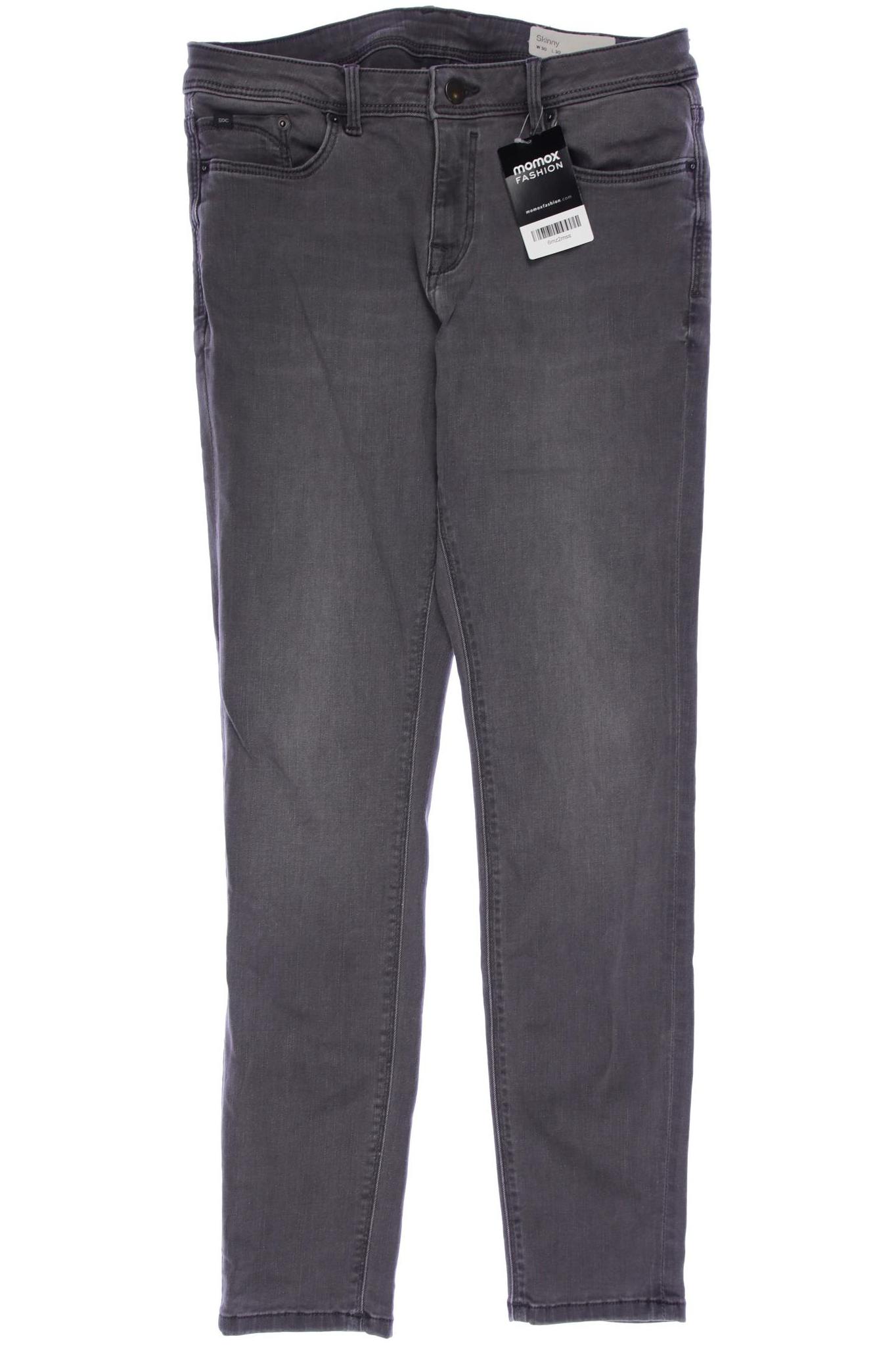 

edc by Esprit Damen Jeans, grau, Gr. 30