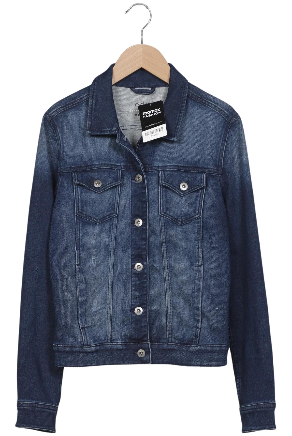 

edc by Esprit Damen Jacke, blau, Gr. 38