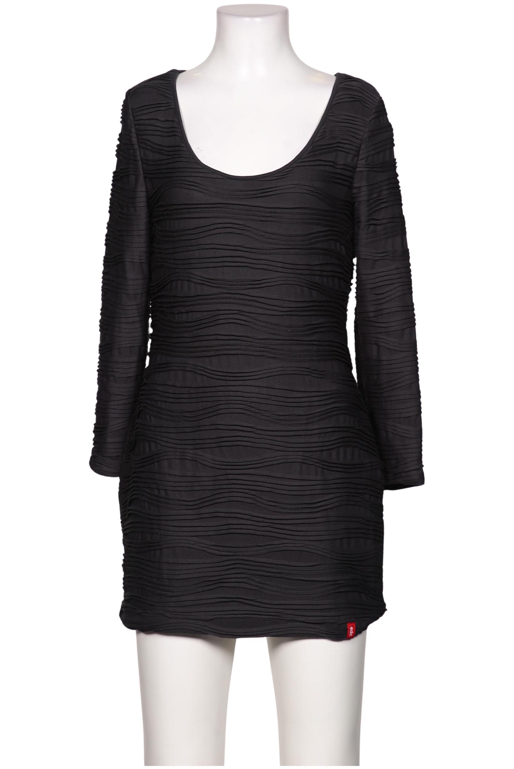 

edc by Esprit Damen Kleid, schwarz, Gr. 38