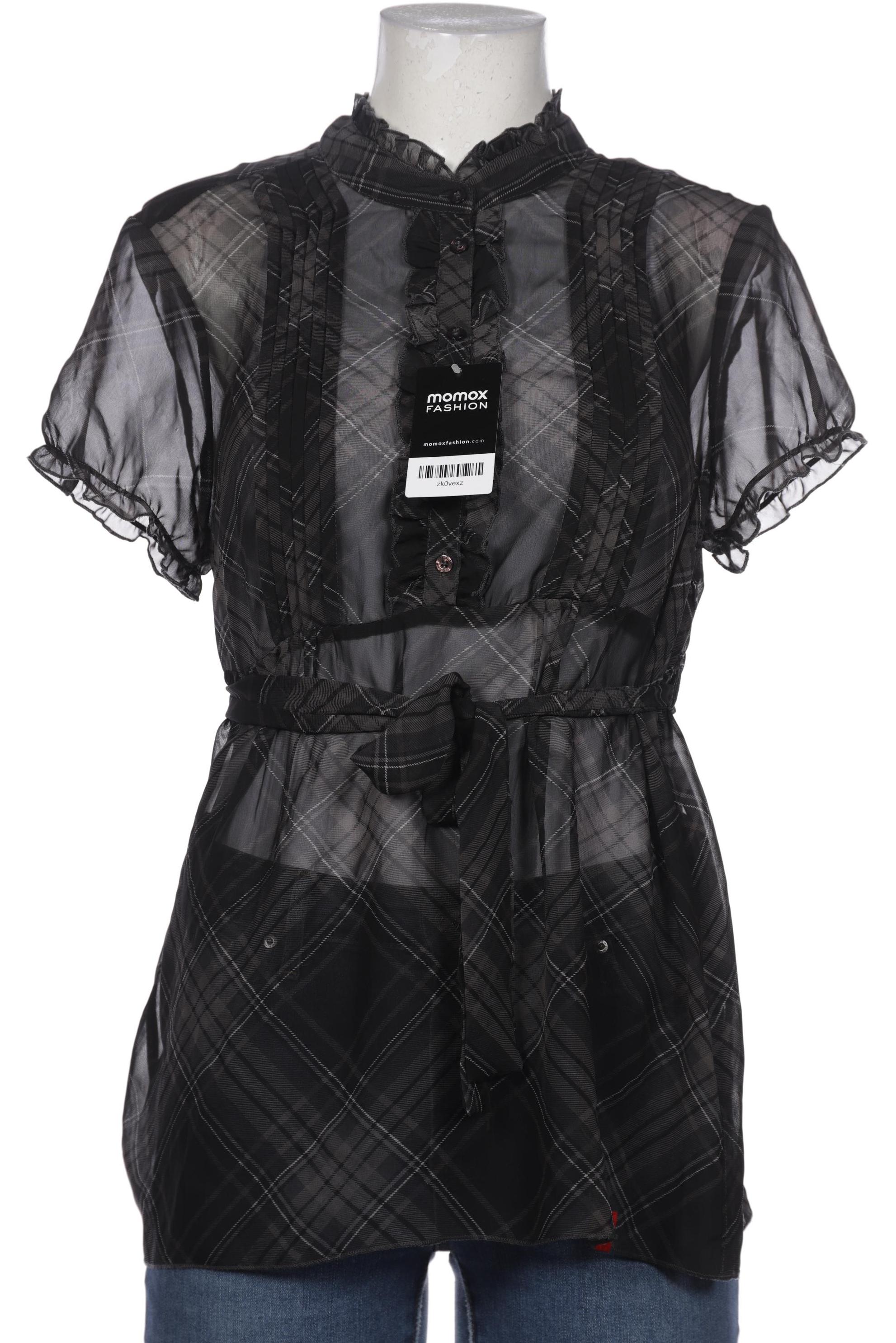 

edc by Esprit Damen Bluse, grau, Gr. 42