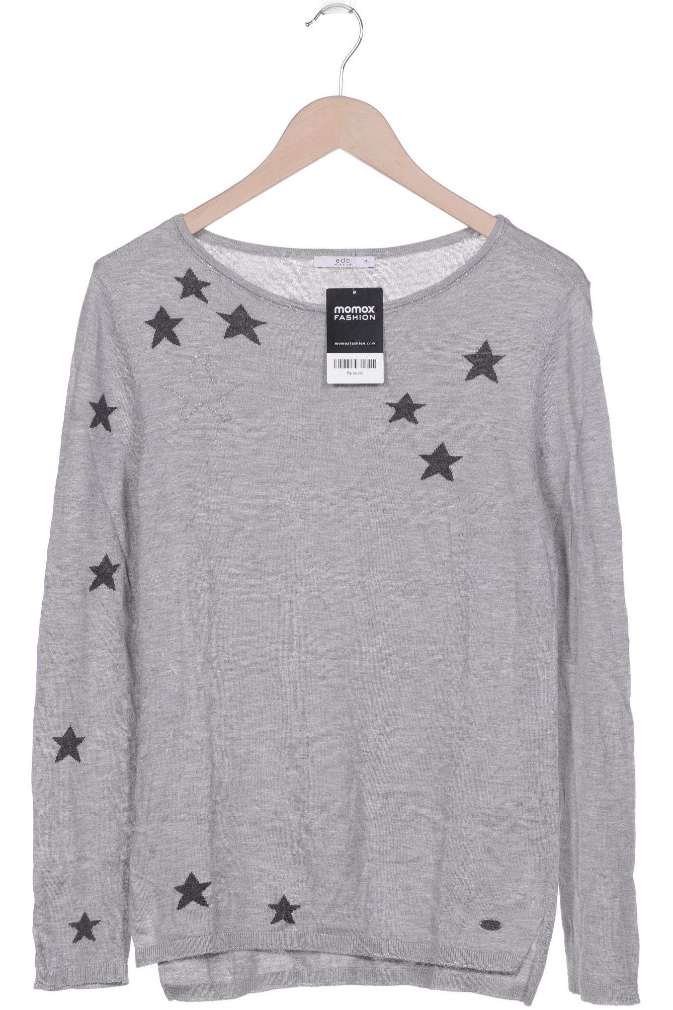 

edc by Esprit Damen Pullover, grau