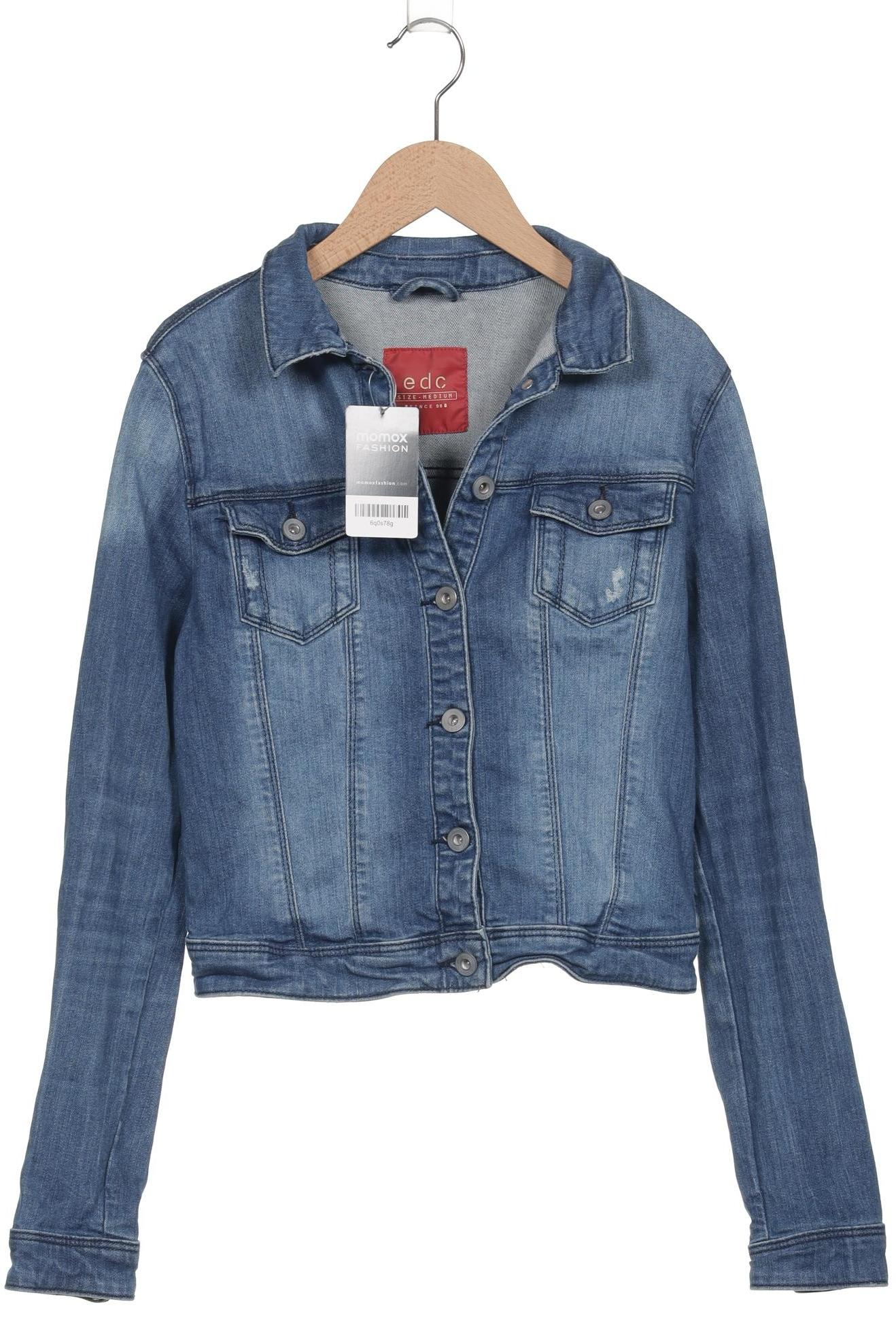 

edc by Esprit Damen Jacke, marineblau, Gr. 38