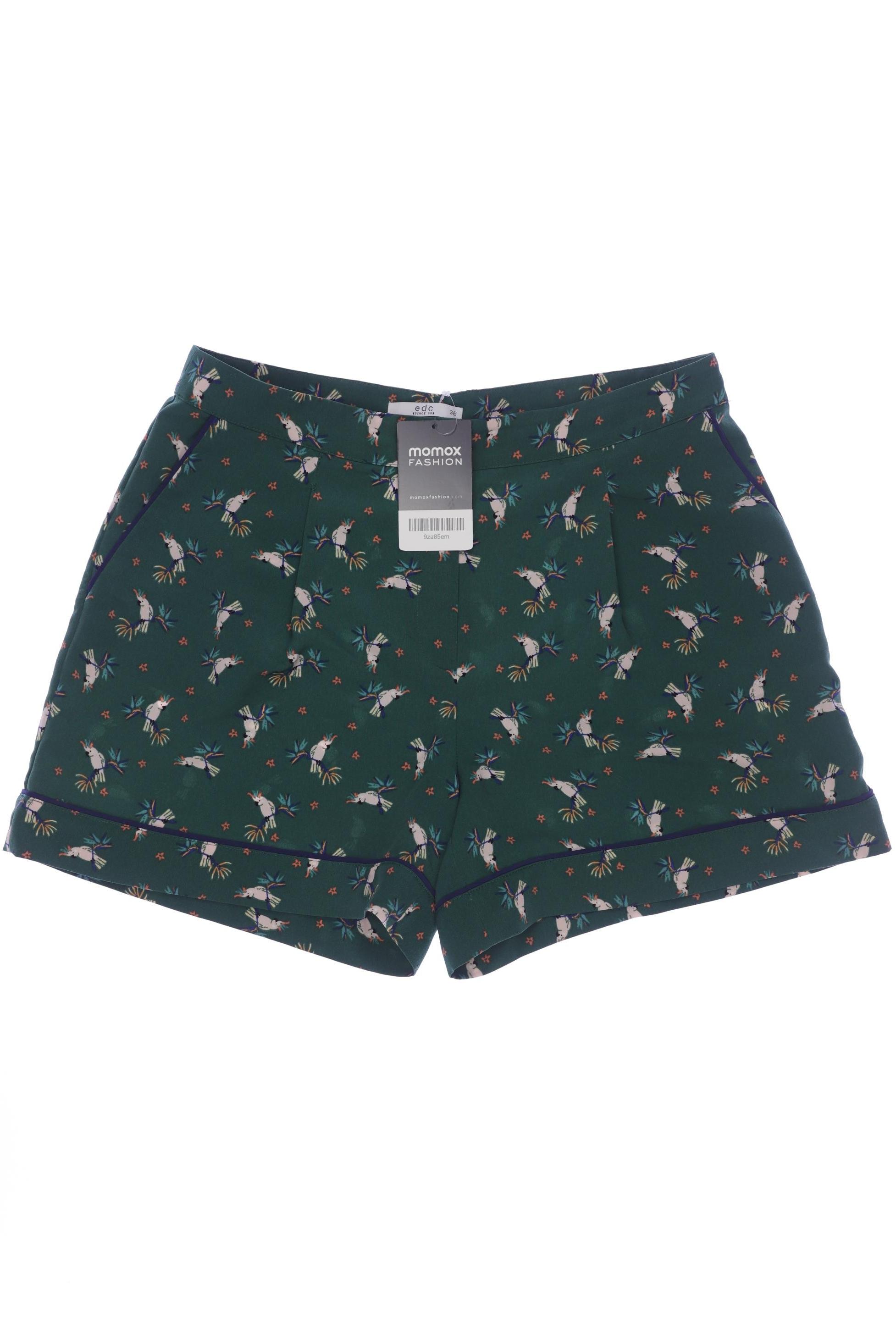 

edc by Esprit Damen Shorts, grün, Gr. 36