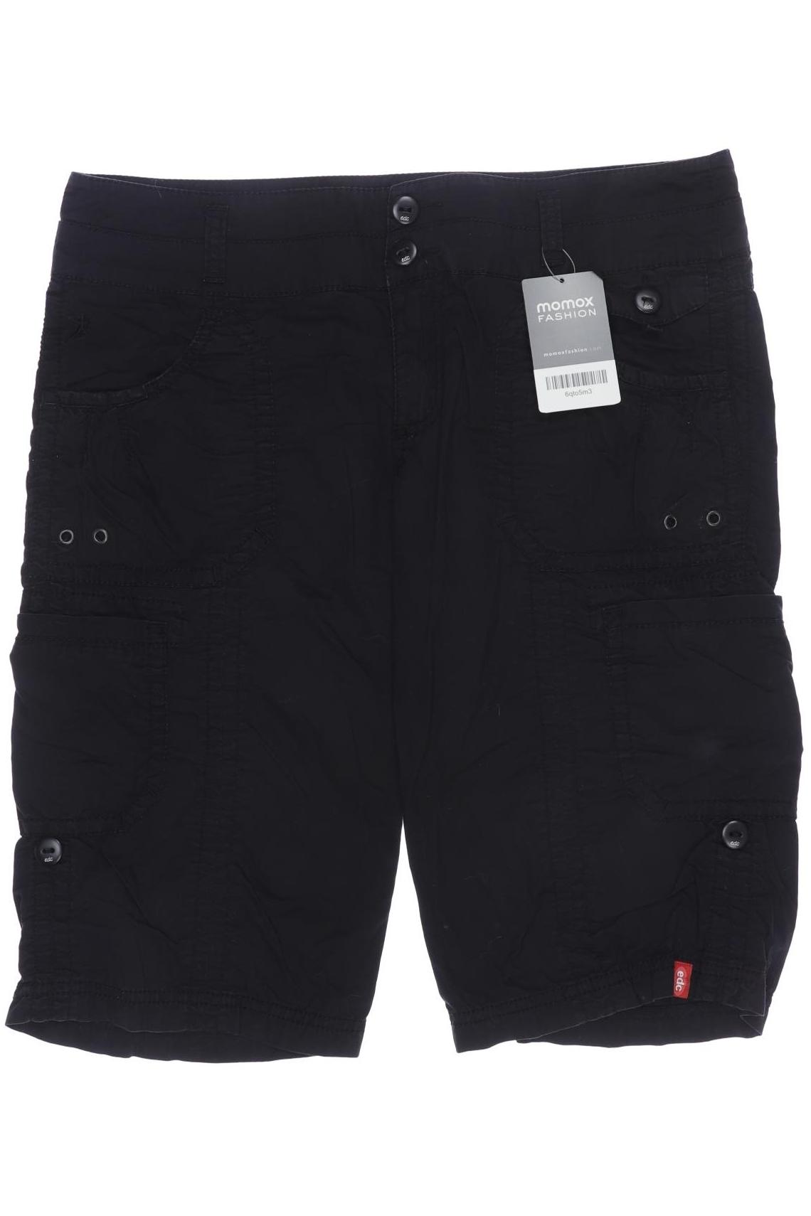 

edc by Esprit Damen Shorts, schwarz, Gr. 36