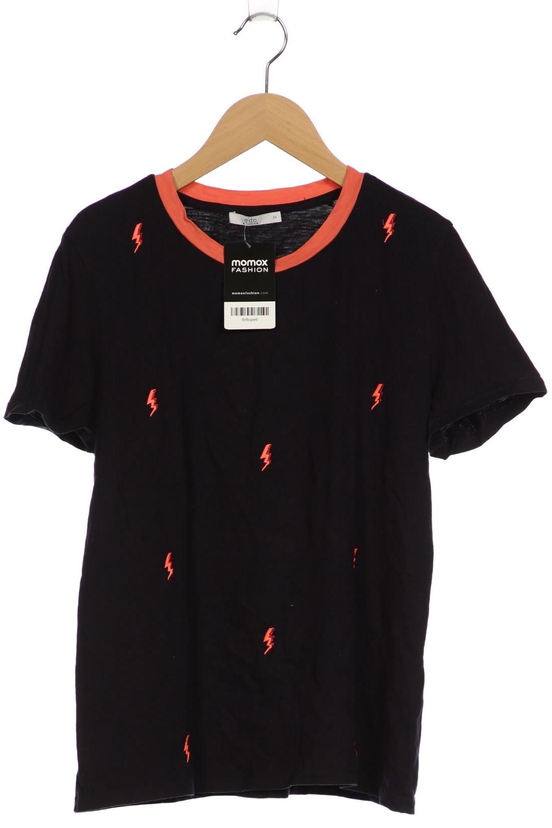 

edc by Esprit Damen T-Shirt, marineblau, Gr. 38