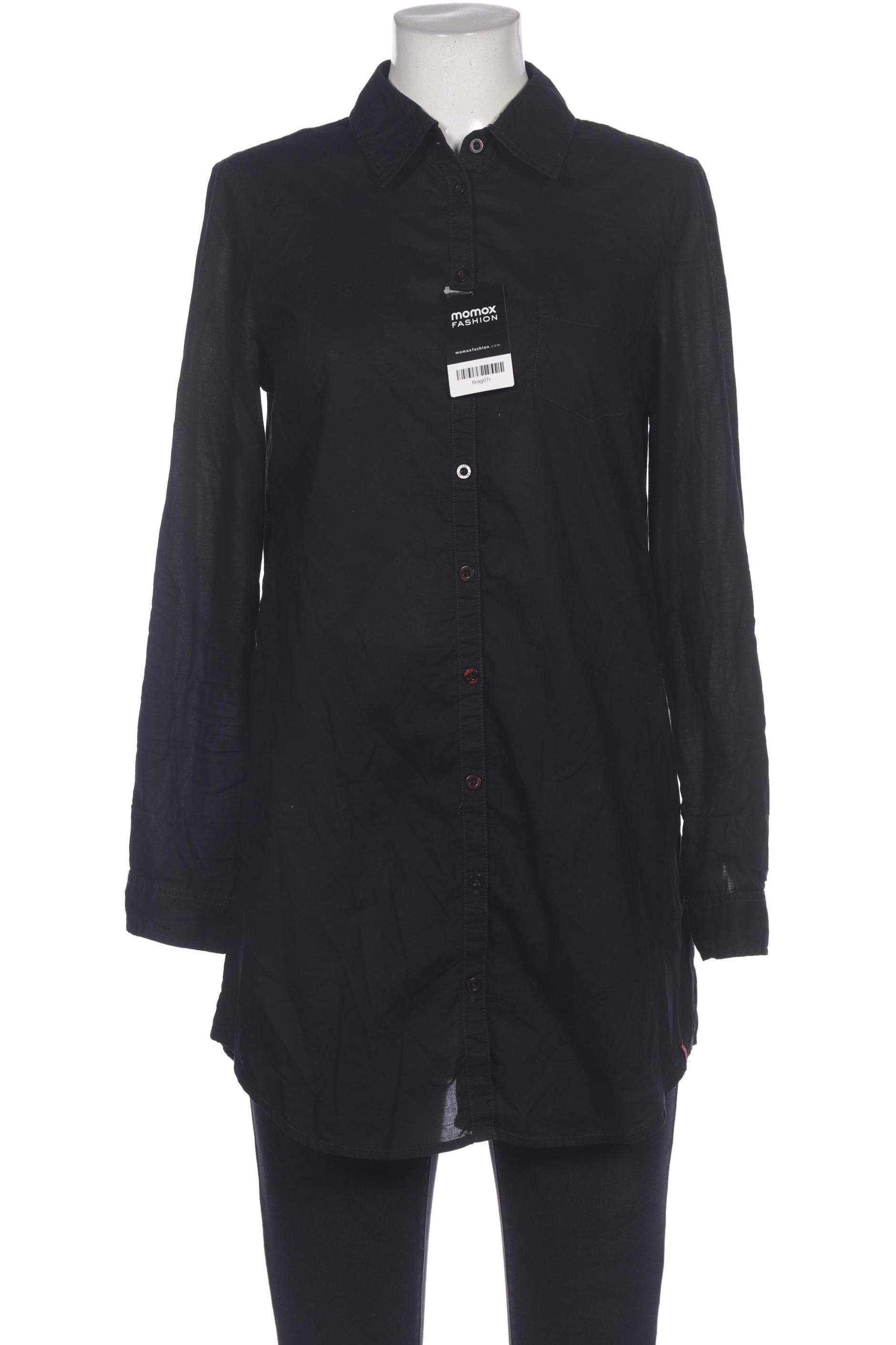 

edc by Esprit Damen Bluse, schwarz, Gr. 42