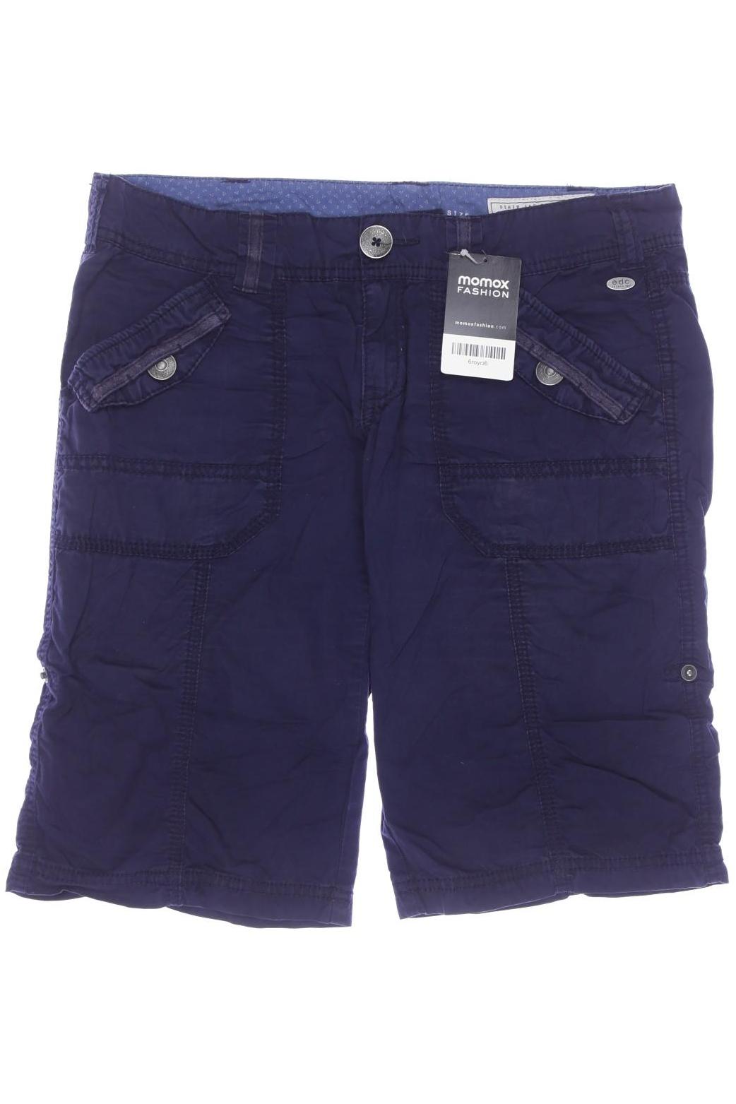 

edc by Esprit Damen Shorts, marineblau, Gr. 36