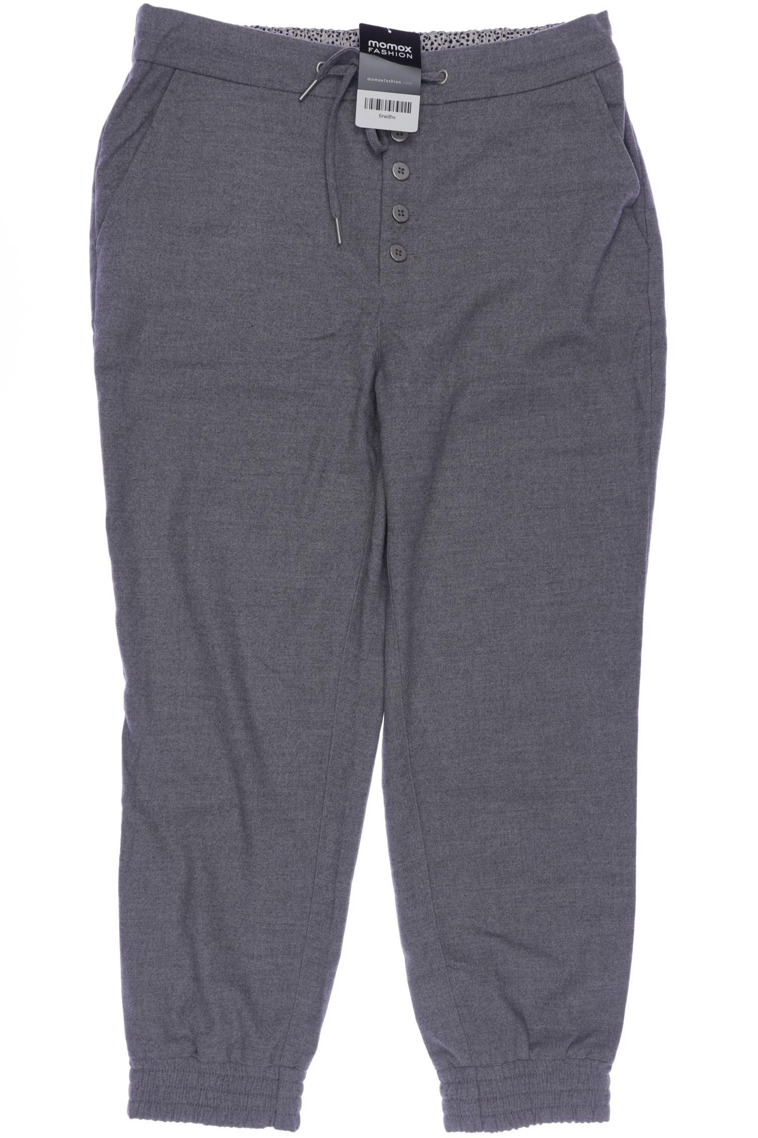 

edc by Esprit Damen Stoffhose, grau, Gr. 38