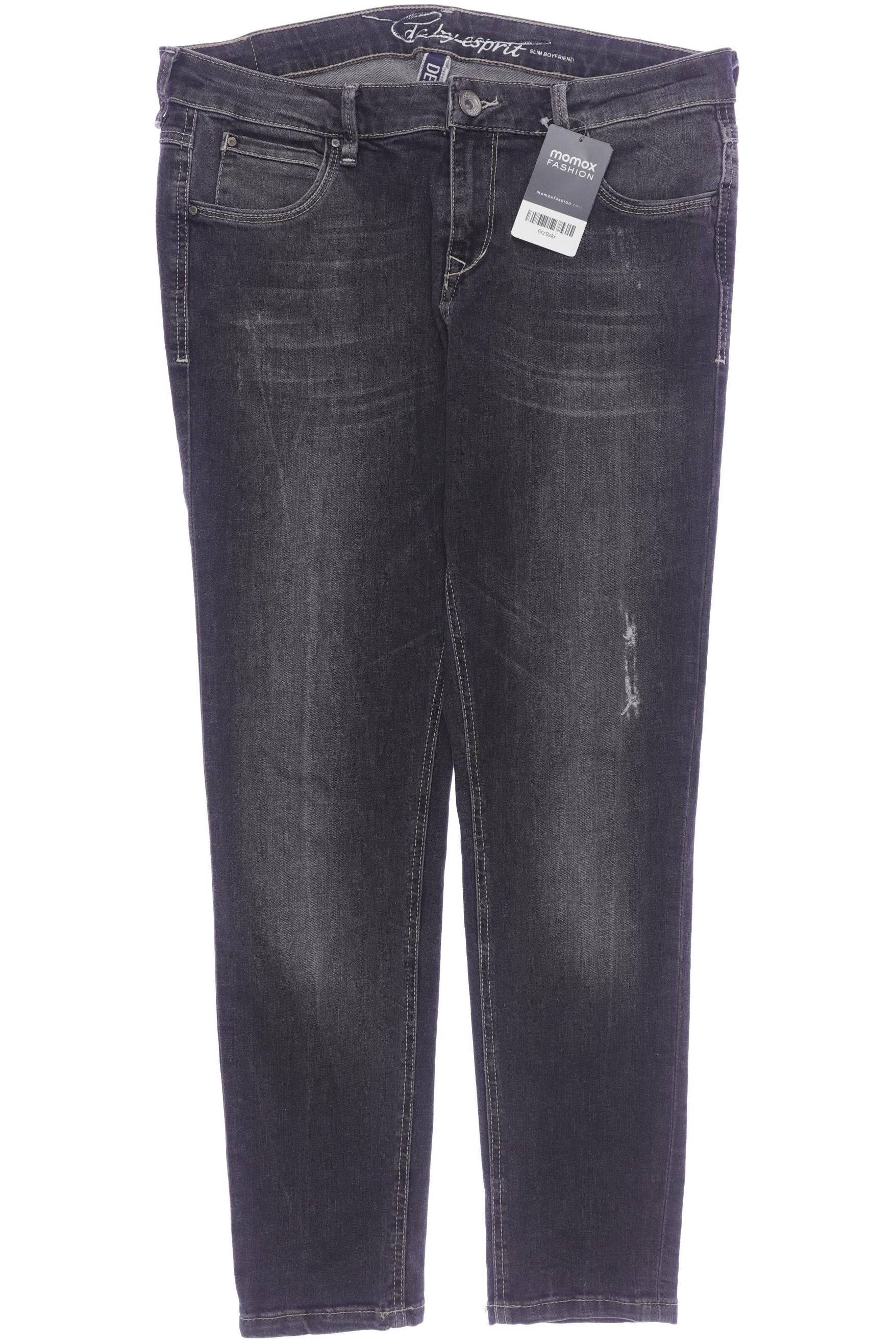 

edc by Esprit Damen Jeans, grau, Gr. 30