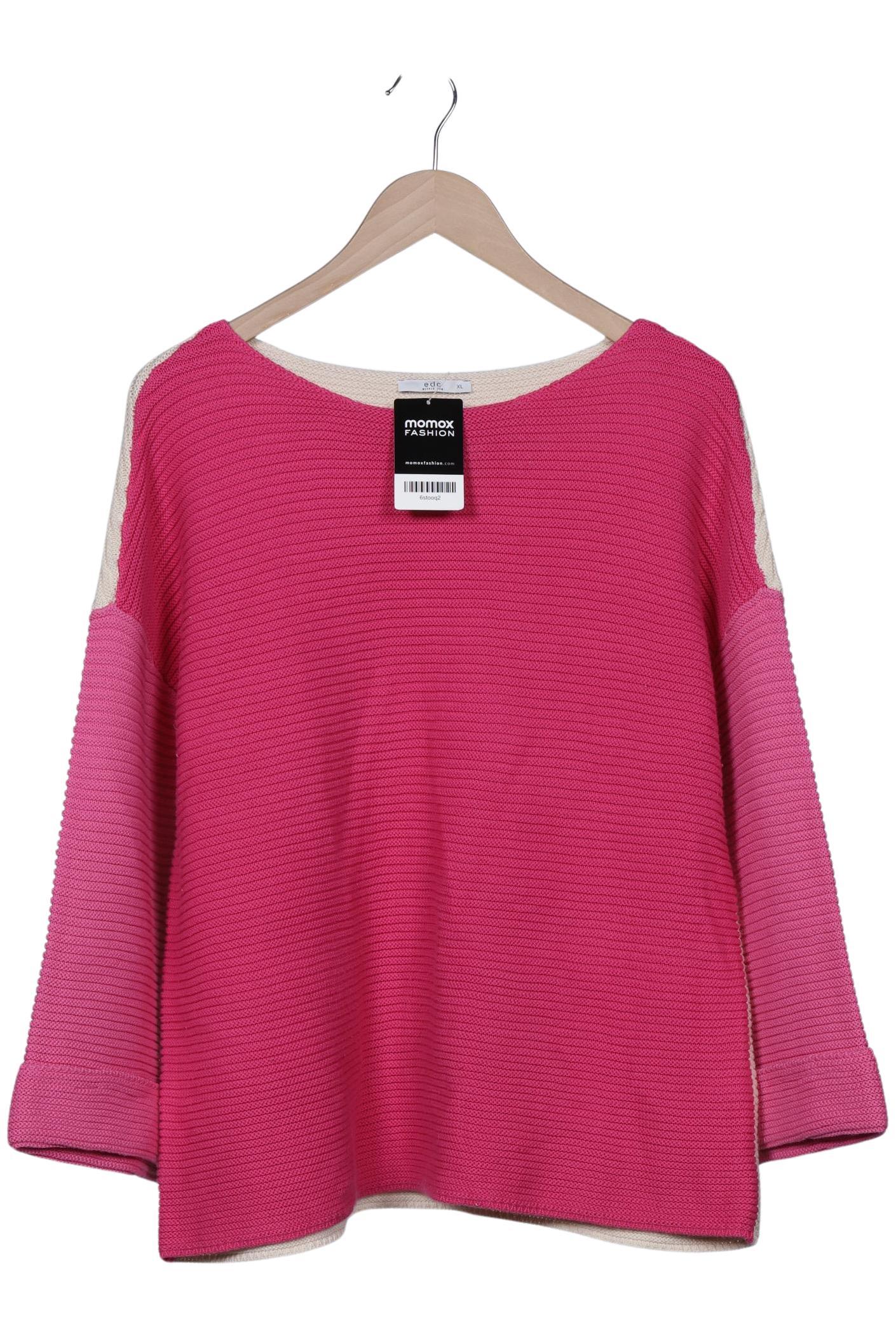 

edc by Esprit Damen Pullover, mehrfarbig, Gr. 44