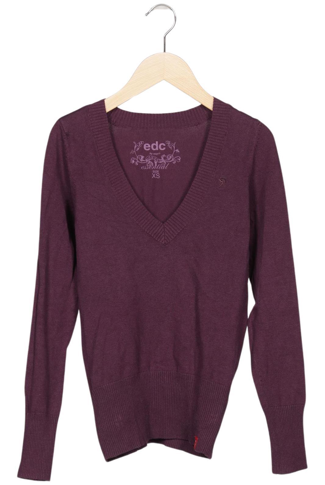 

edc by Esprit Damen Pullover, flieder, Gr. 34