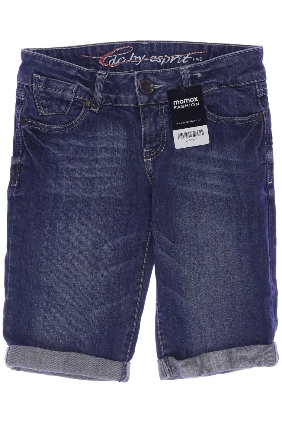 

edc by Esprit Damen Shorts, blau, Gr. 26
