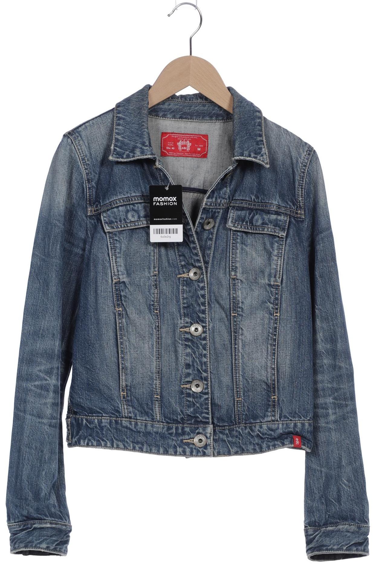 

edc by Esprit Damen Jacke, blau