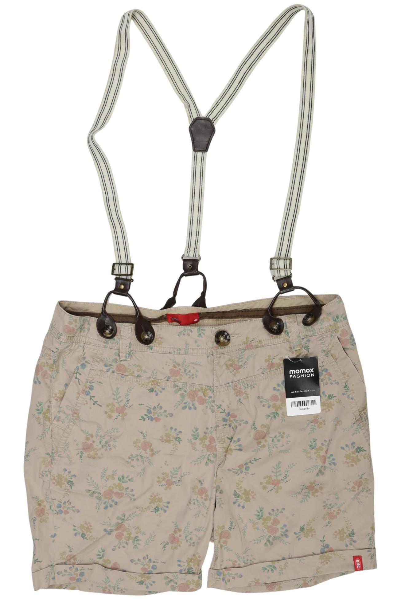 

edc by Esprit Damen Shorts, beige, Gr. 40