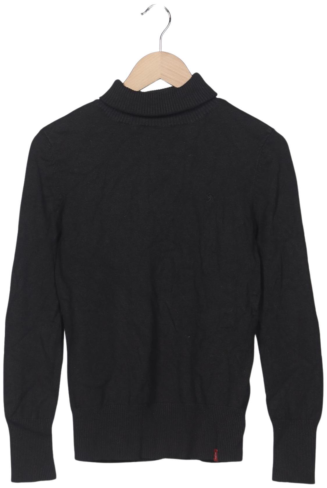 

edc by Esprit Damen Pullover, schwarz, Gr. 38