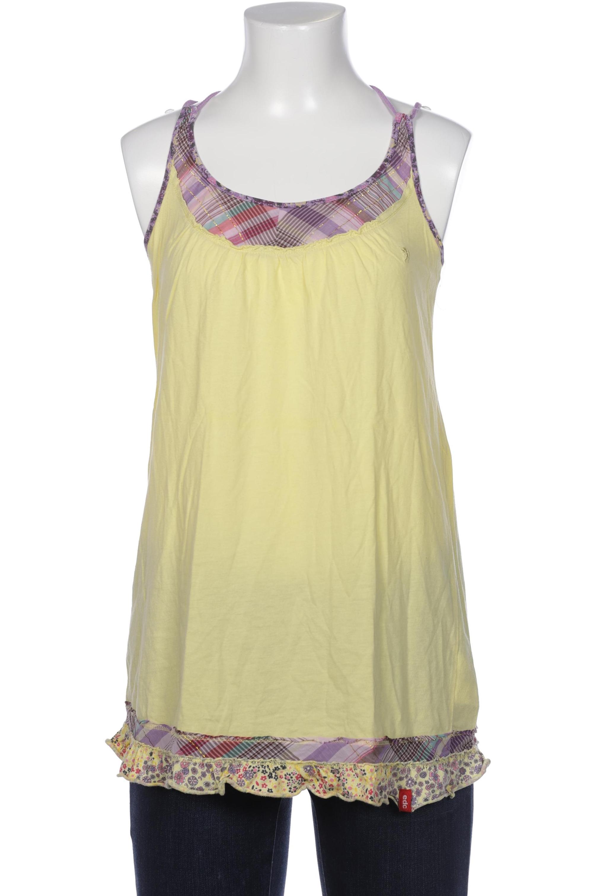 

edc by Esprit Damen Top, gelb, Gr. 34