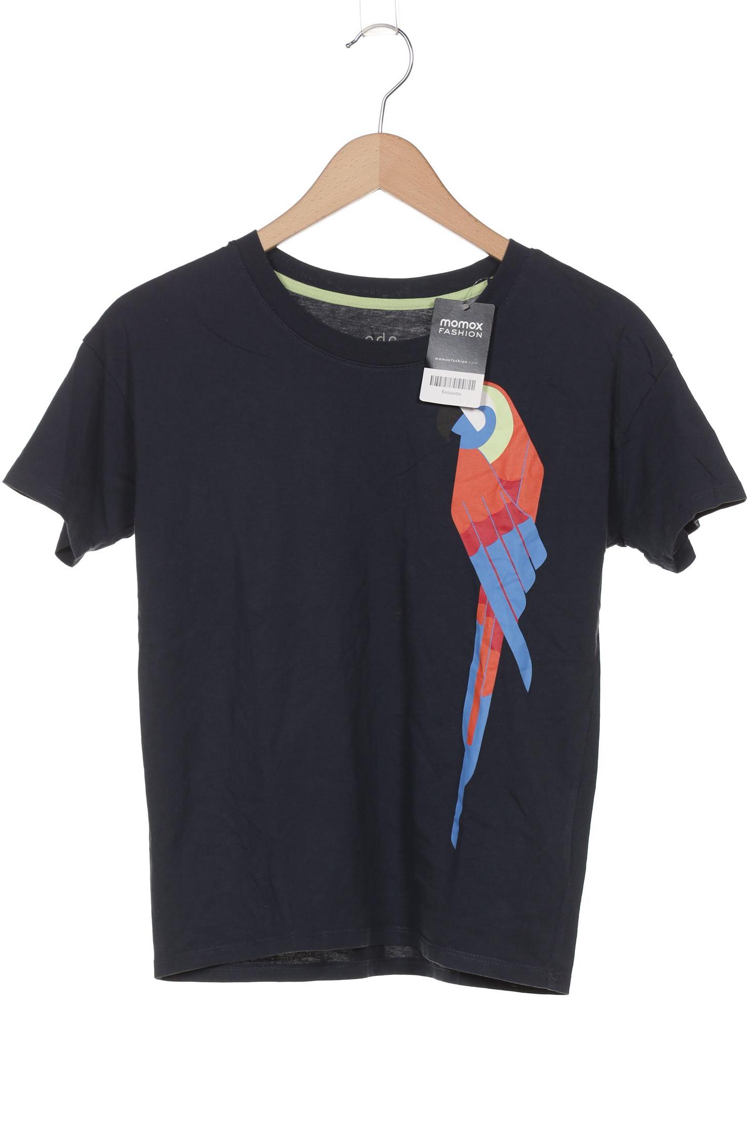 

edc by Esprit Damen T-Shirt, marineblau, Gr. 34