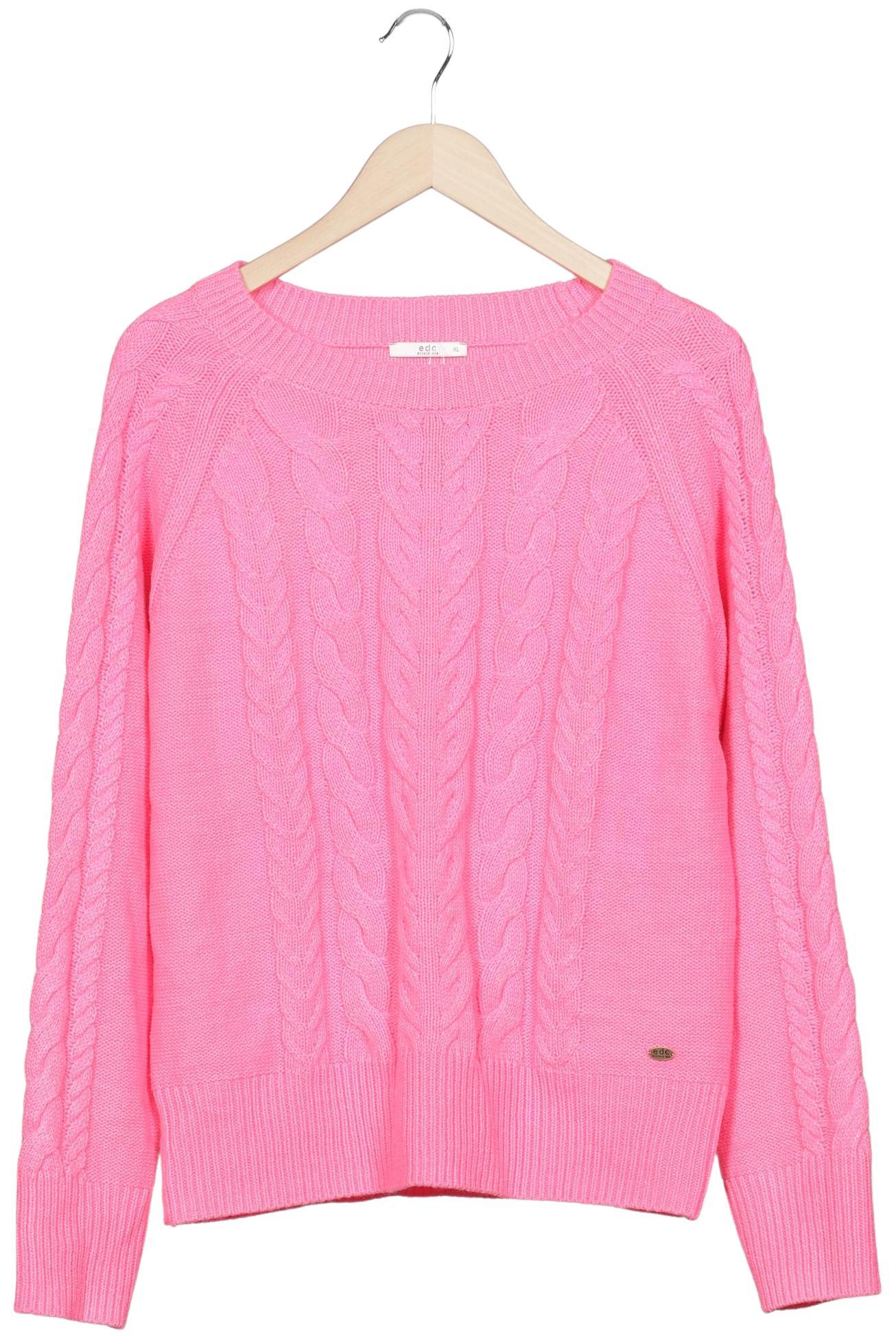 

edc by Esprit Damen Pullover, pink, Gr. 44