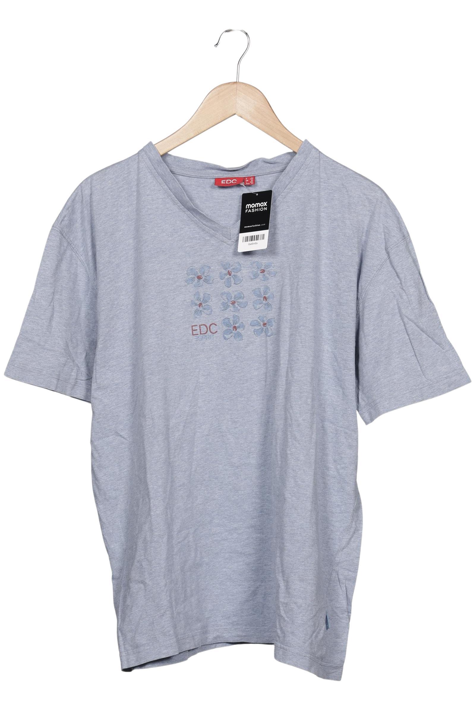 

edc by Esprit Damen T-Shirt, hellblau, Gr. 44