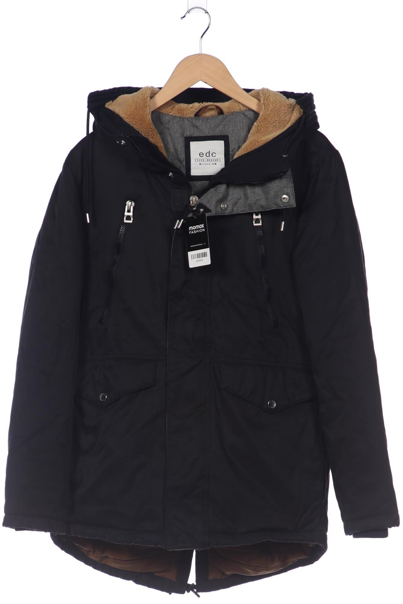 

edc by Esprit Herren Jacke, schwarz, Gr. 48