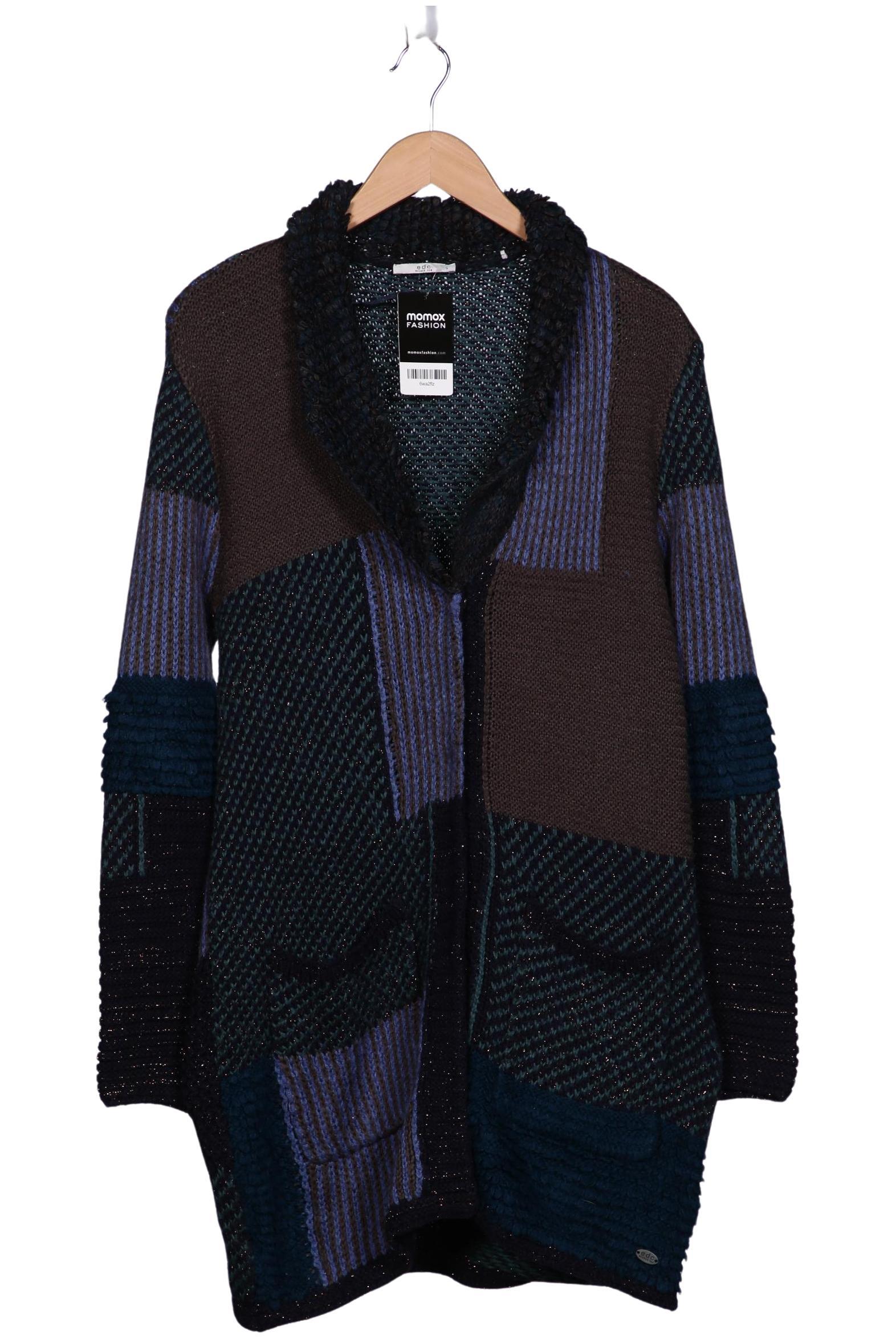 

edc by Esprit Damen Strickjacke, mehrfarbig, Gr. 36