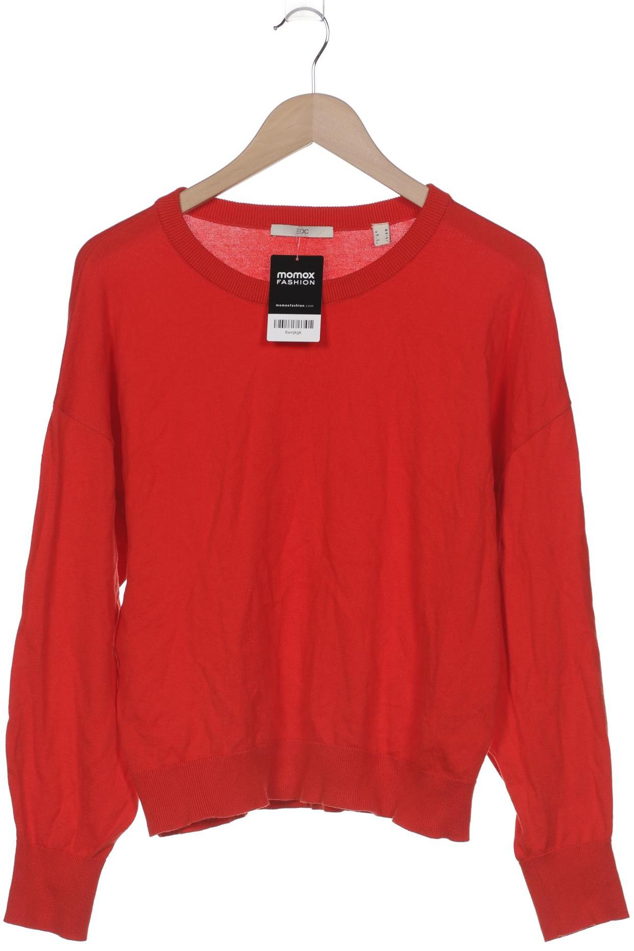 

edc by Esprit Damen Pullover, rot, Gr. 38