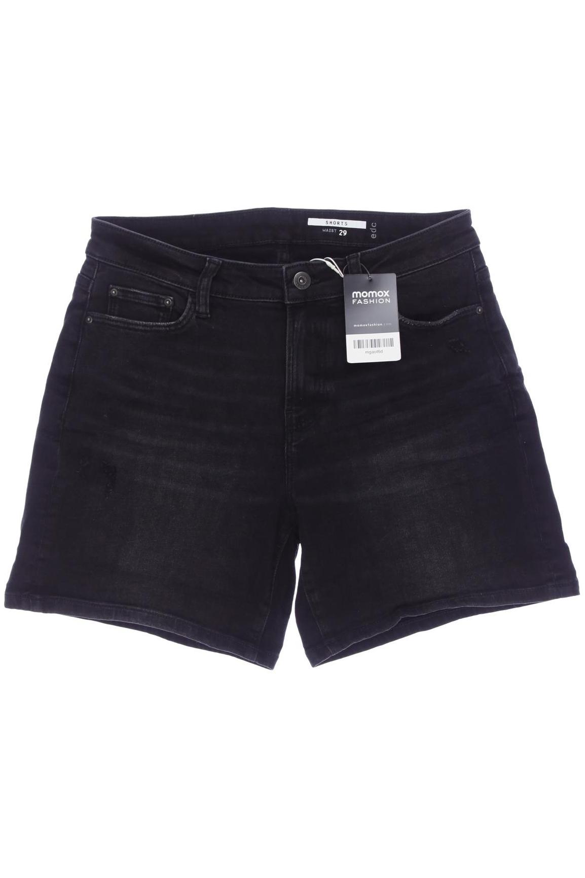 

edc by Esprit Damen Shorts, schwarz, Gr. 29