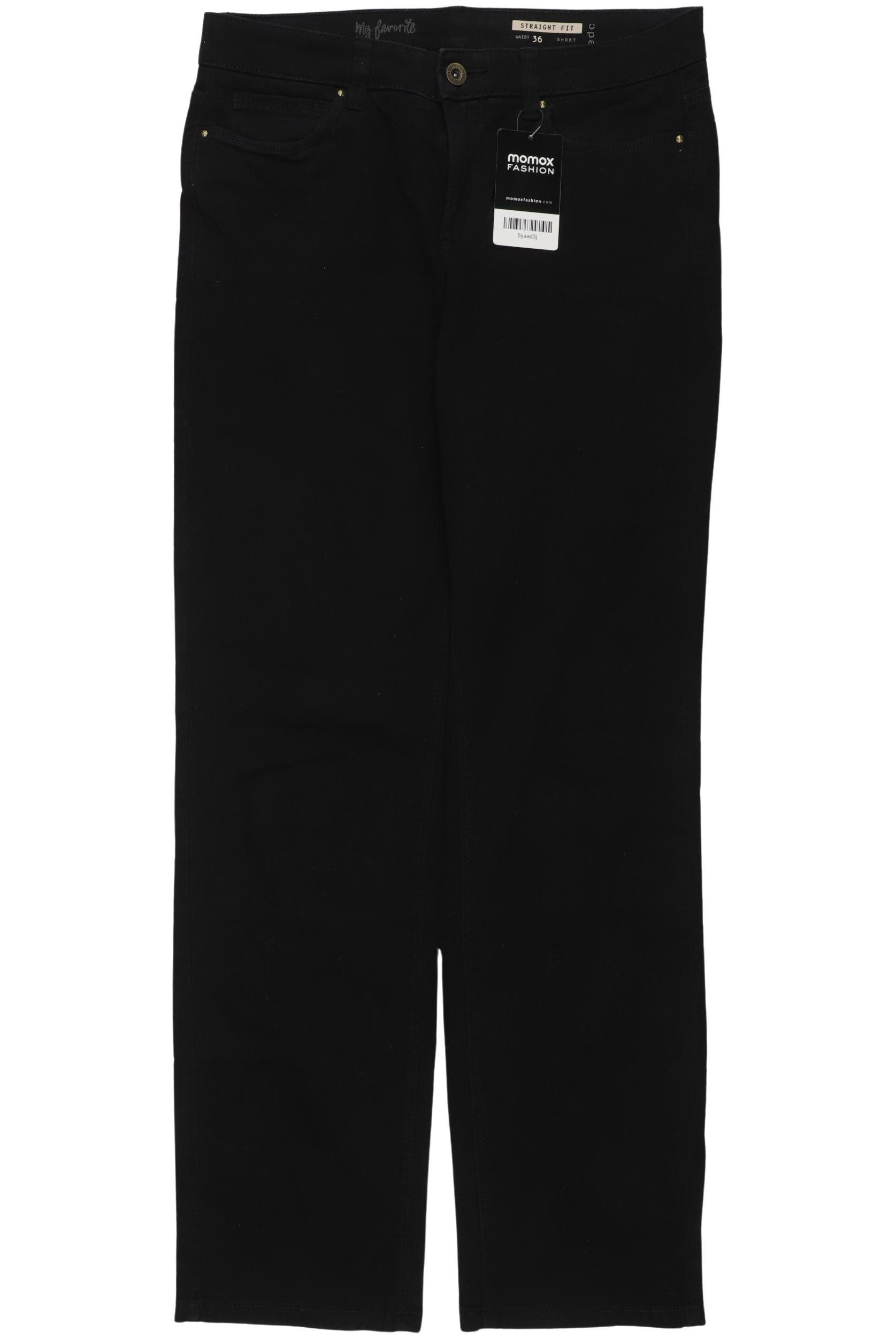 

edc by Esprit Damen Jeans, schwarz, Gr. 36