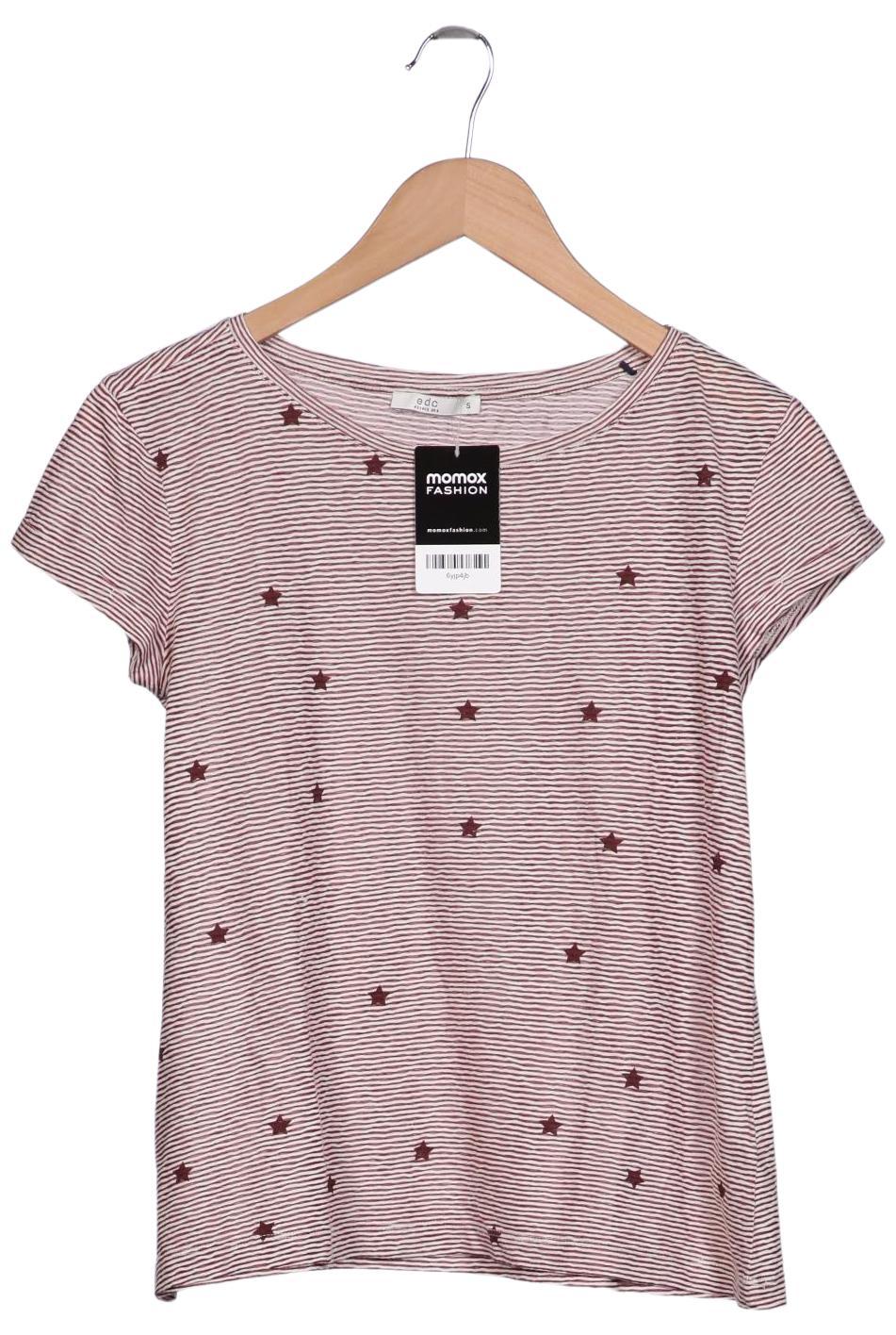 

edc by Esprit Damen T-Shirt, mehrfarbig, Gr. 36