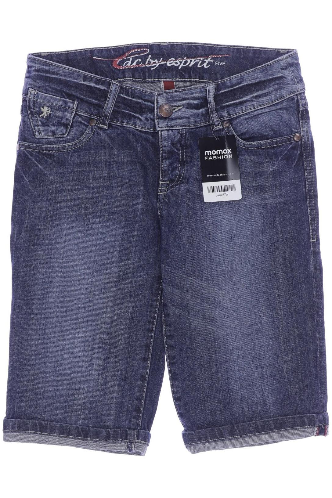 

edc by Esprit Damen Shorts, blau, Gr. 27