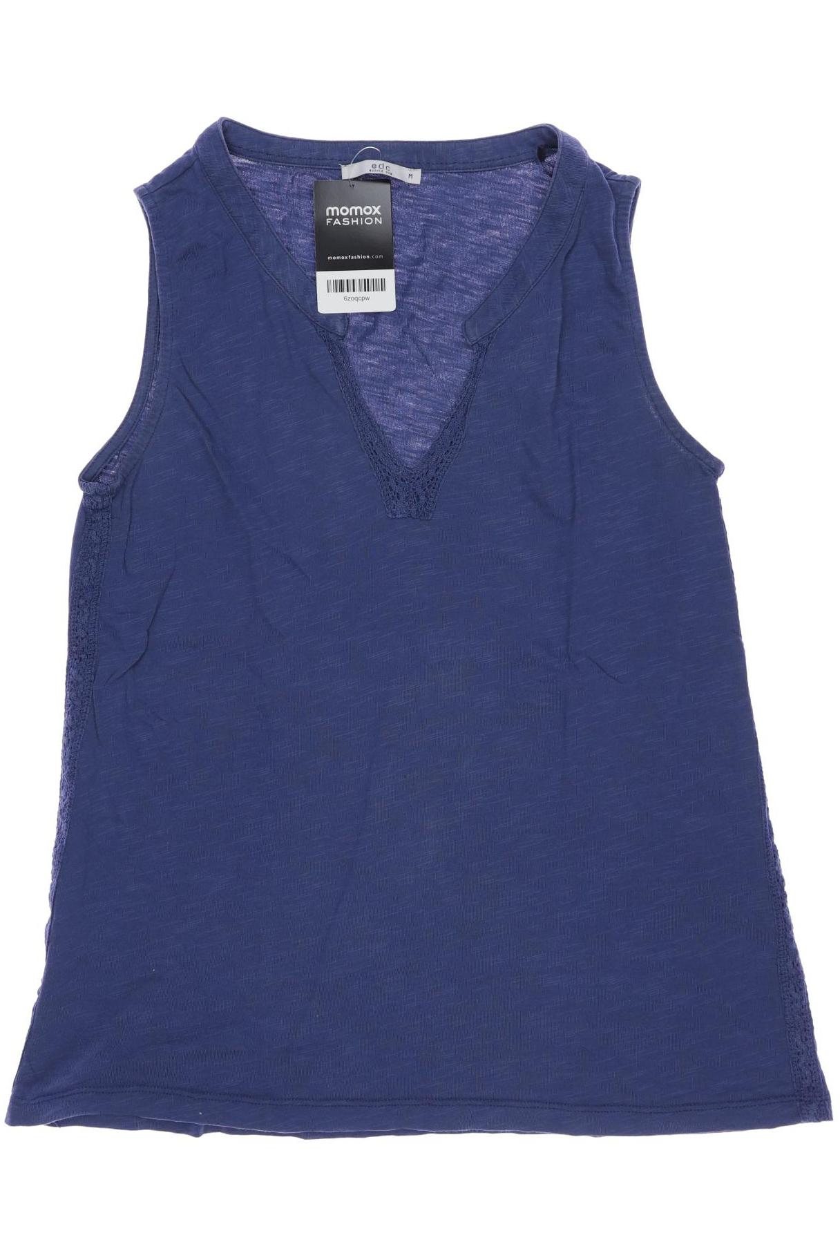 

edc by Esprit Damen Top, blau, Gr. 38