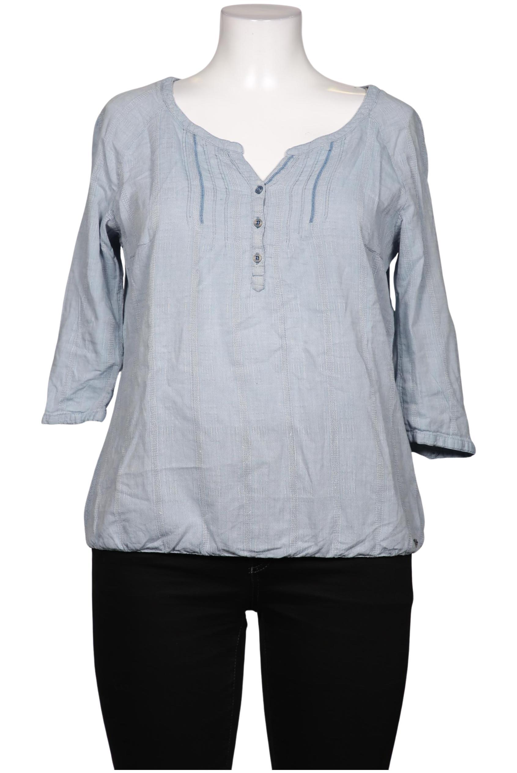 

edc by Esprit Damen Bluse, hellblau, Gr. 44