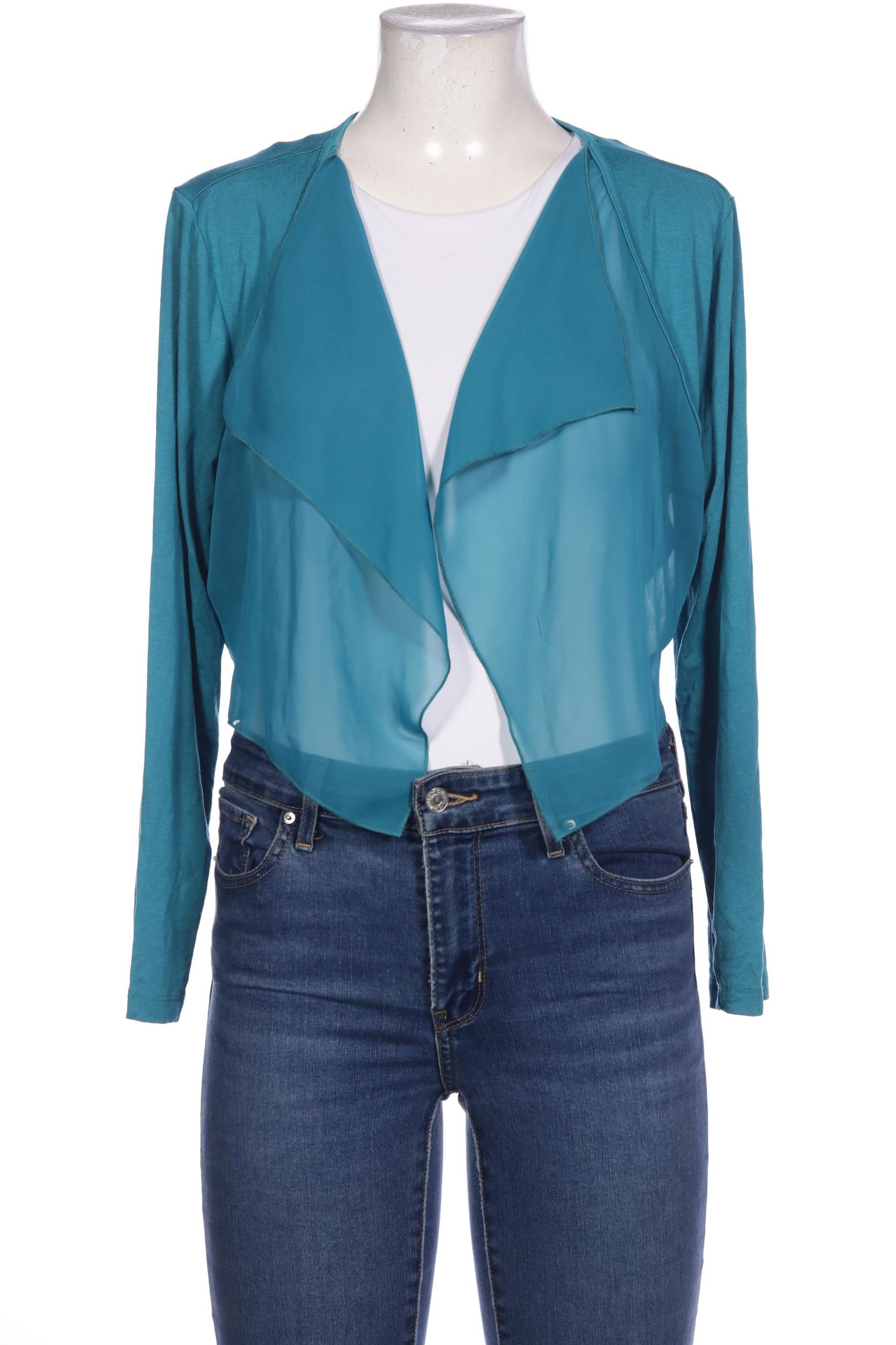 

edc by Esprit Damen Strickjacke, türkis, Gr. 44