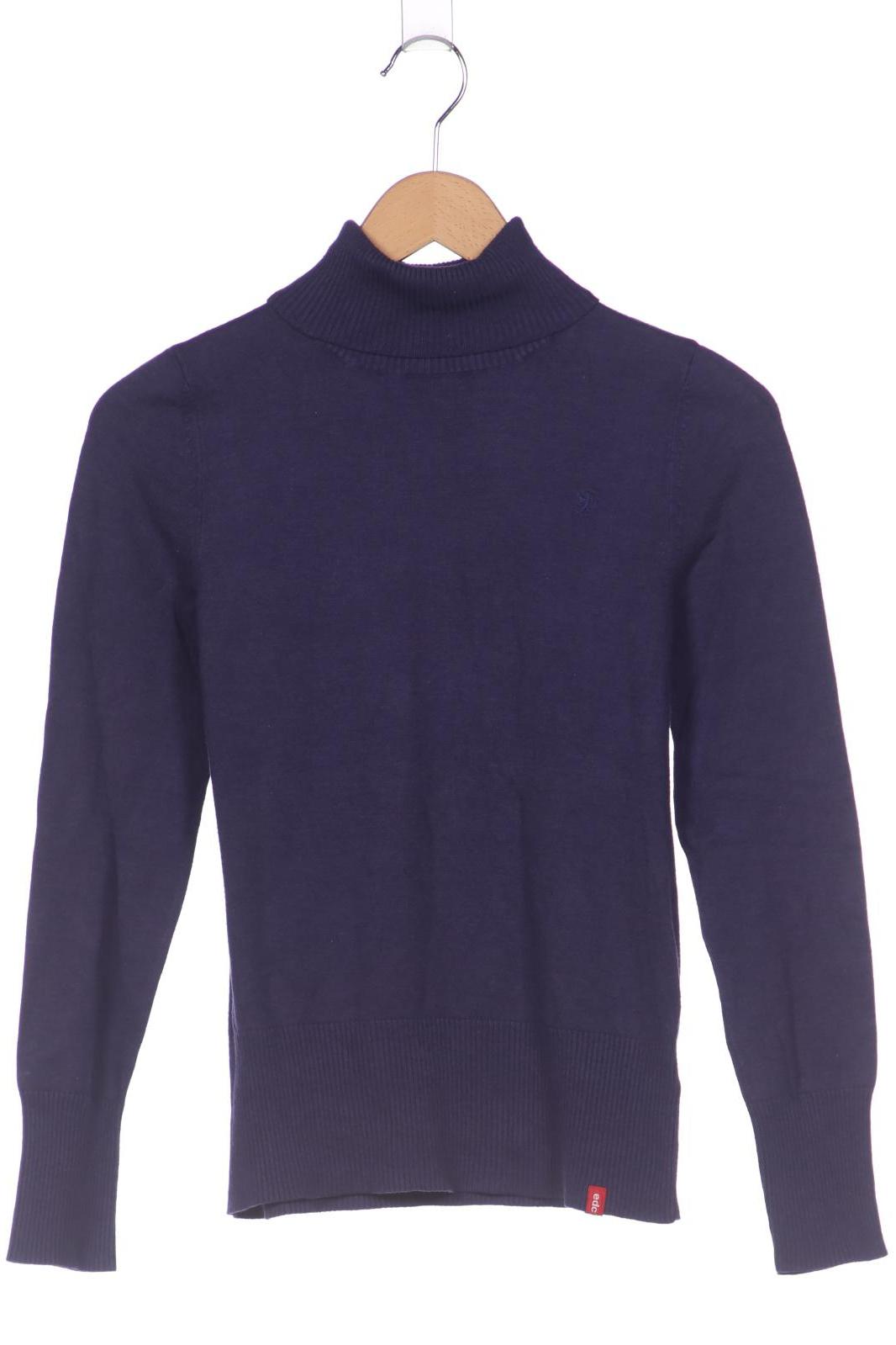 

edc by Esprit Damen Pullover, marineblau, Gr. 38