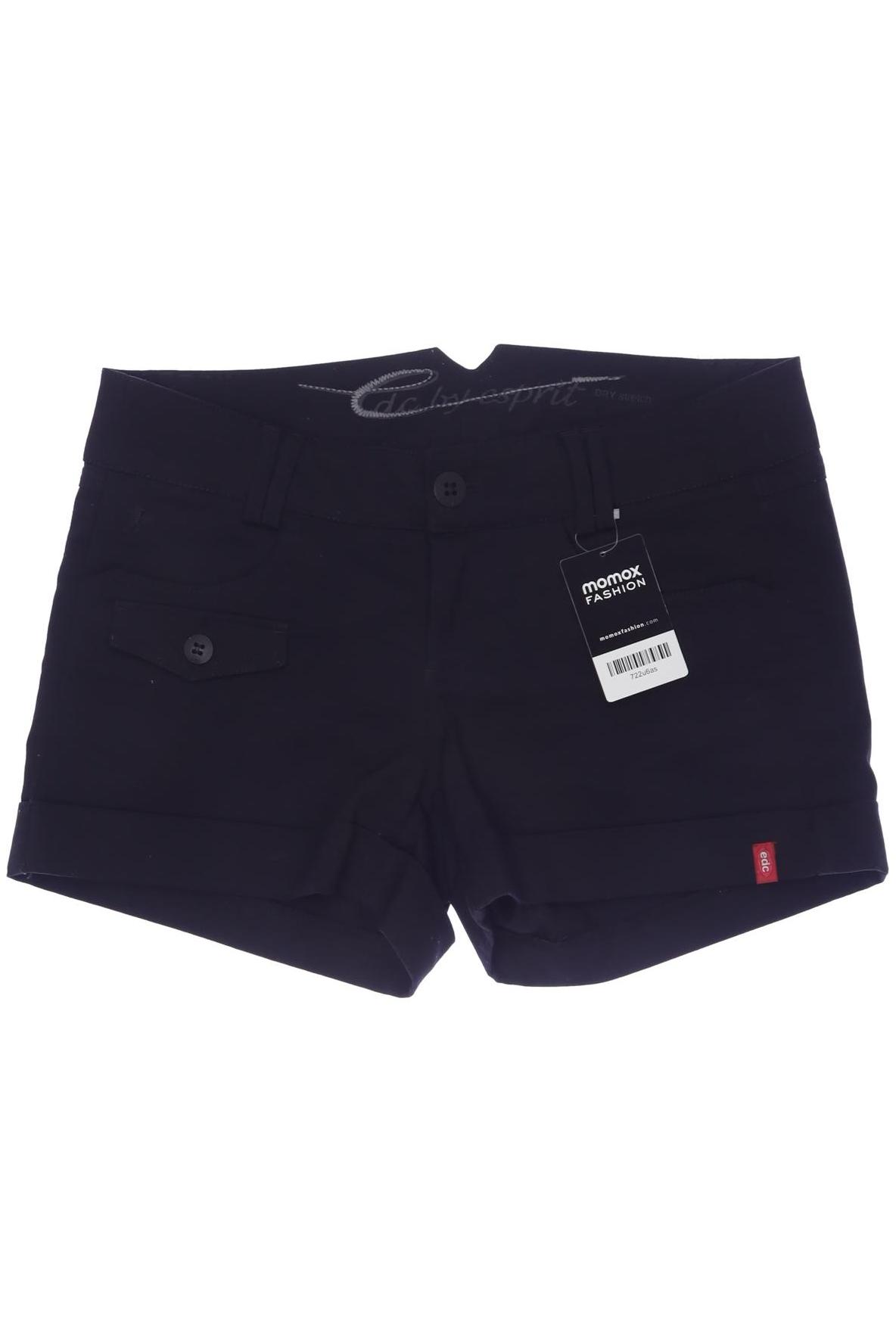 

edc by Esprit Damen Shorts, schwarz, Gr. 36