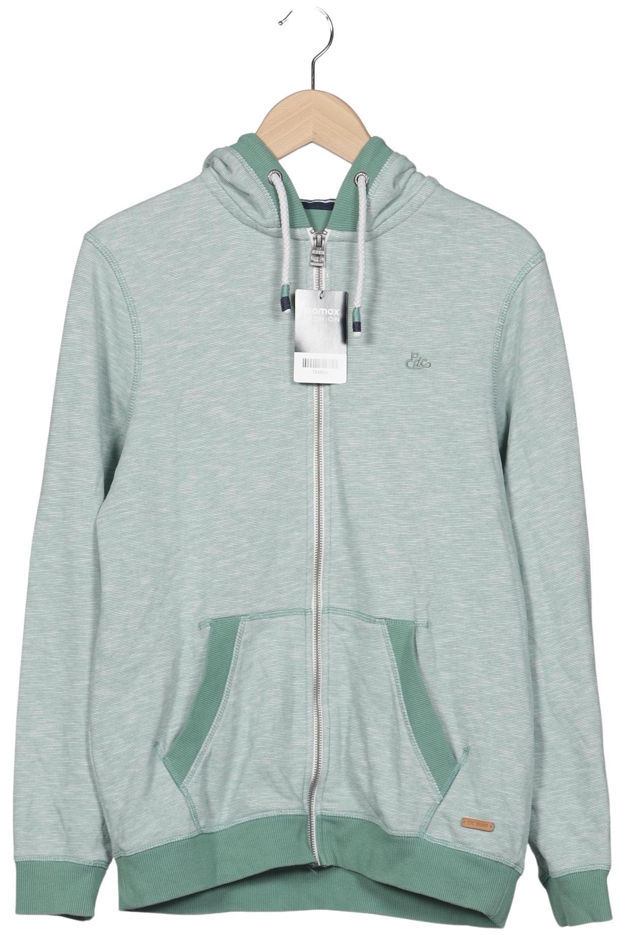 

edc by Esprit Herren Kapuzenpullover, hellgrün, Gr. 46