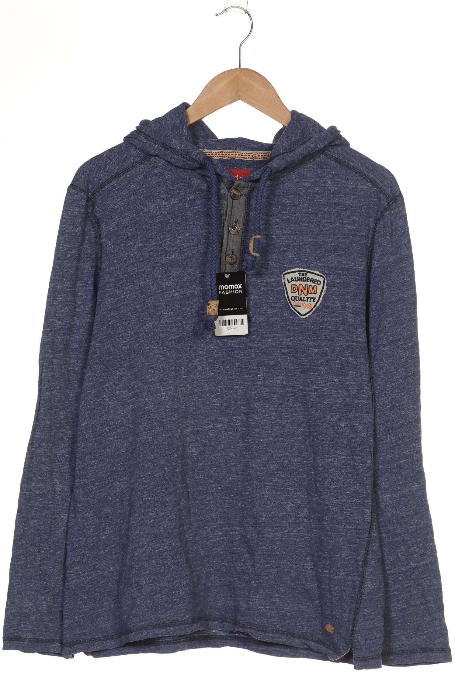 

edc by Esprit Herren Kapuzenpullover, blau, Gr. 54