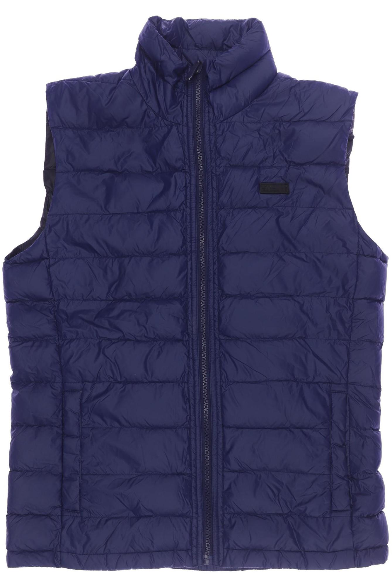 

edc by Esprit Herren Weste, blau, Gr. 46
