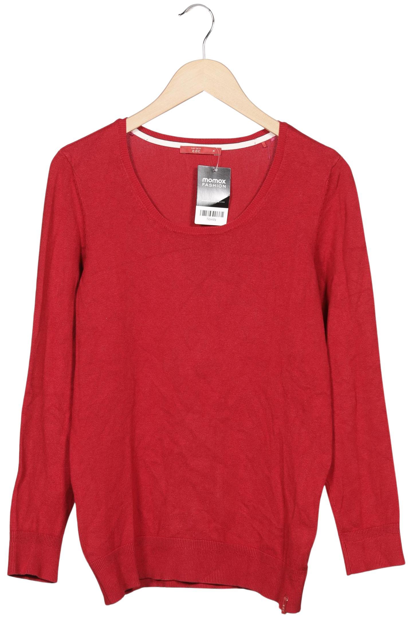 

edc by Esprit Damen Pullover, rot, Gr. 38