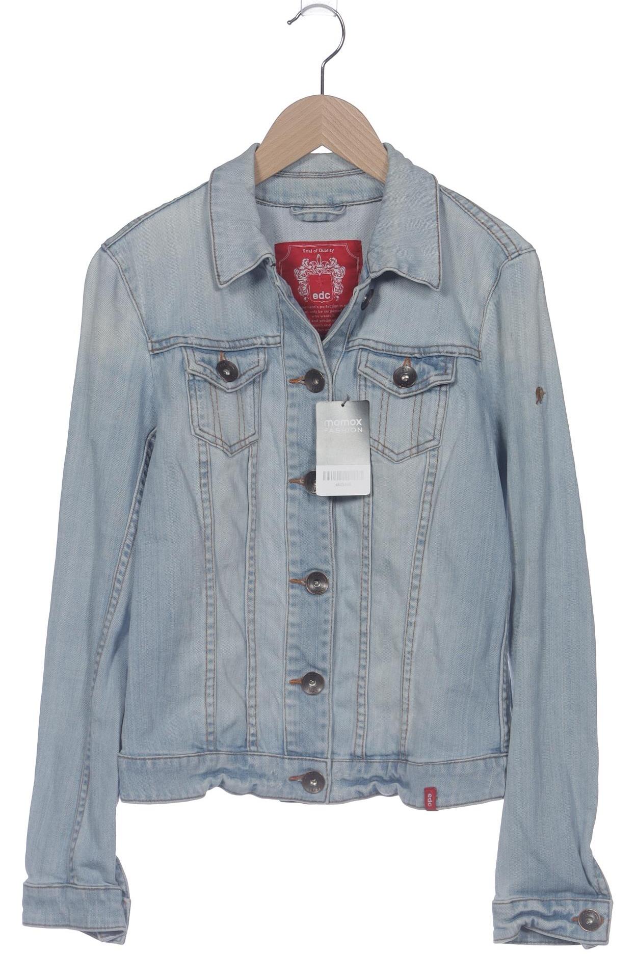 

edc by Esprit Damen Jacke, hellblau, Gr. 38