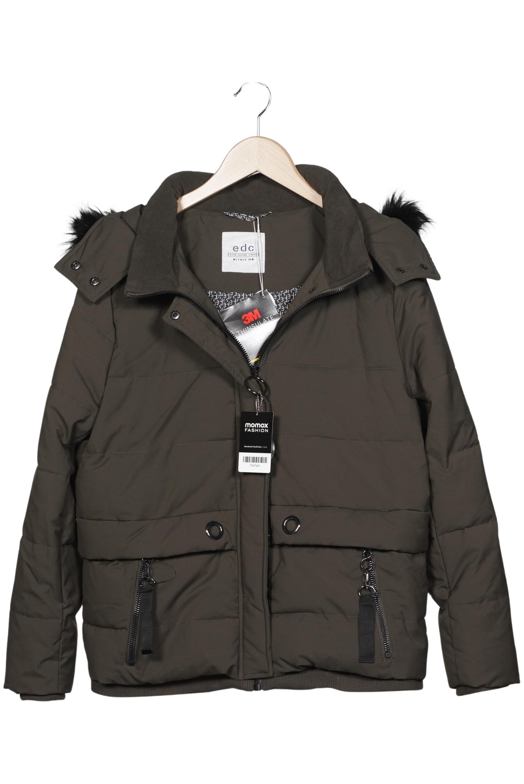 

edc by Esprit Damen Jacke, grün, Gr. 44