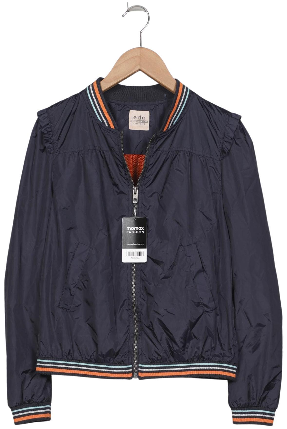 

edc by Esprit Damen Jacke, marineblau, Gr. 34