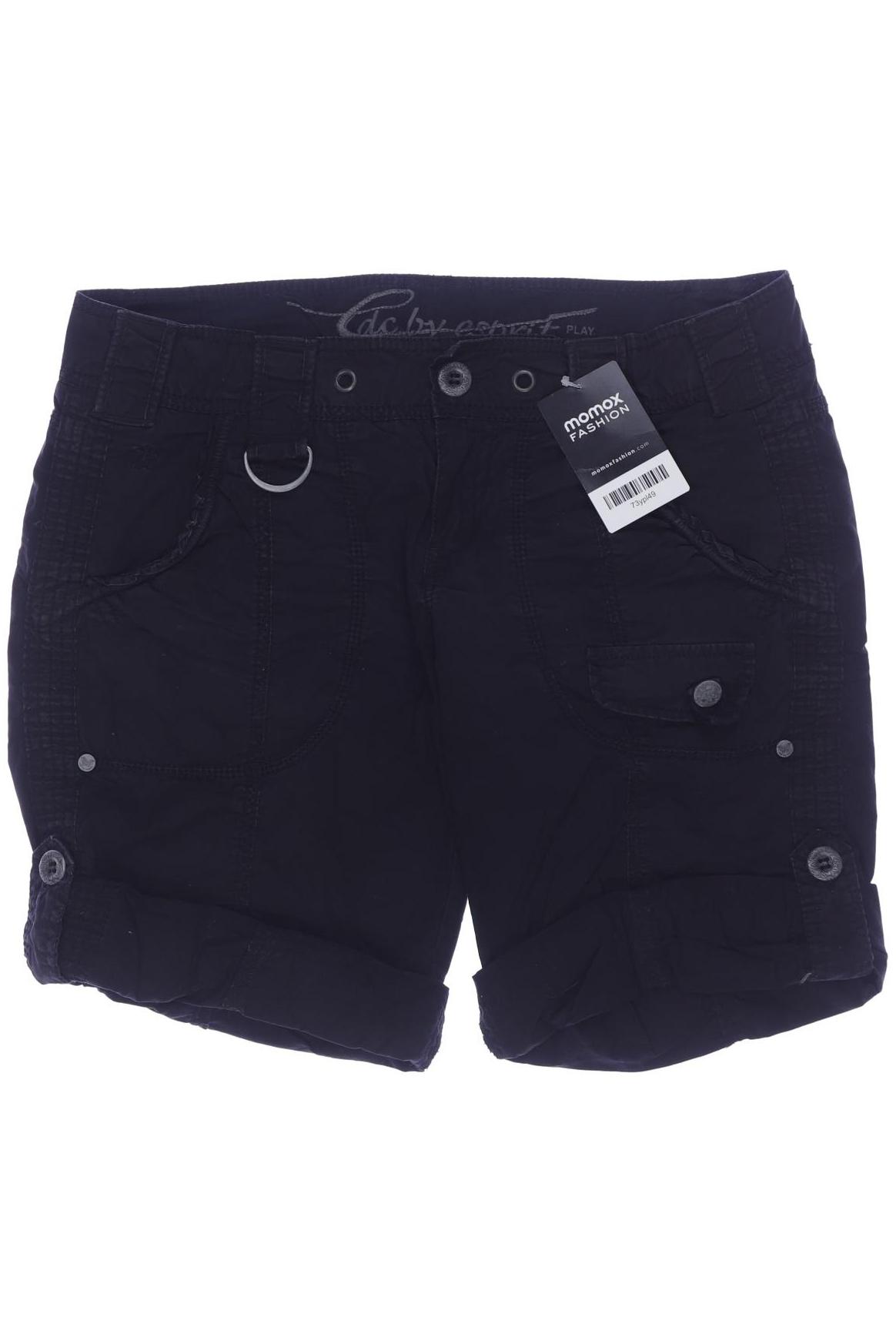 

edc by Esprit Damen Shorts, schwarz, Gr. 38