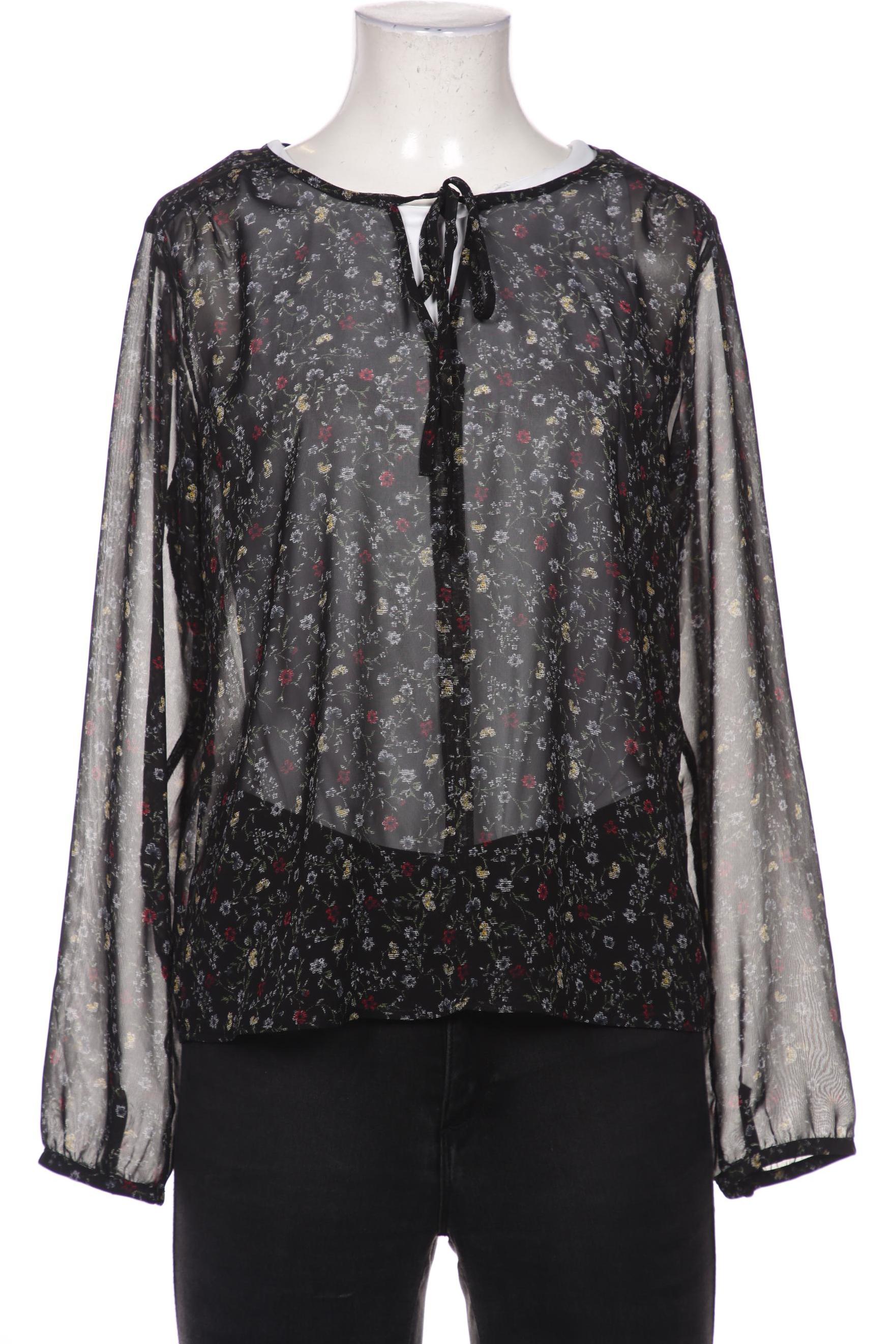 

edc by Esprit Damen Bluse, schwarz, Gr. 34