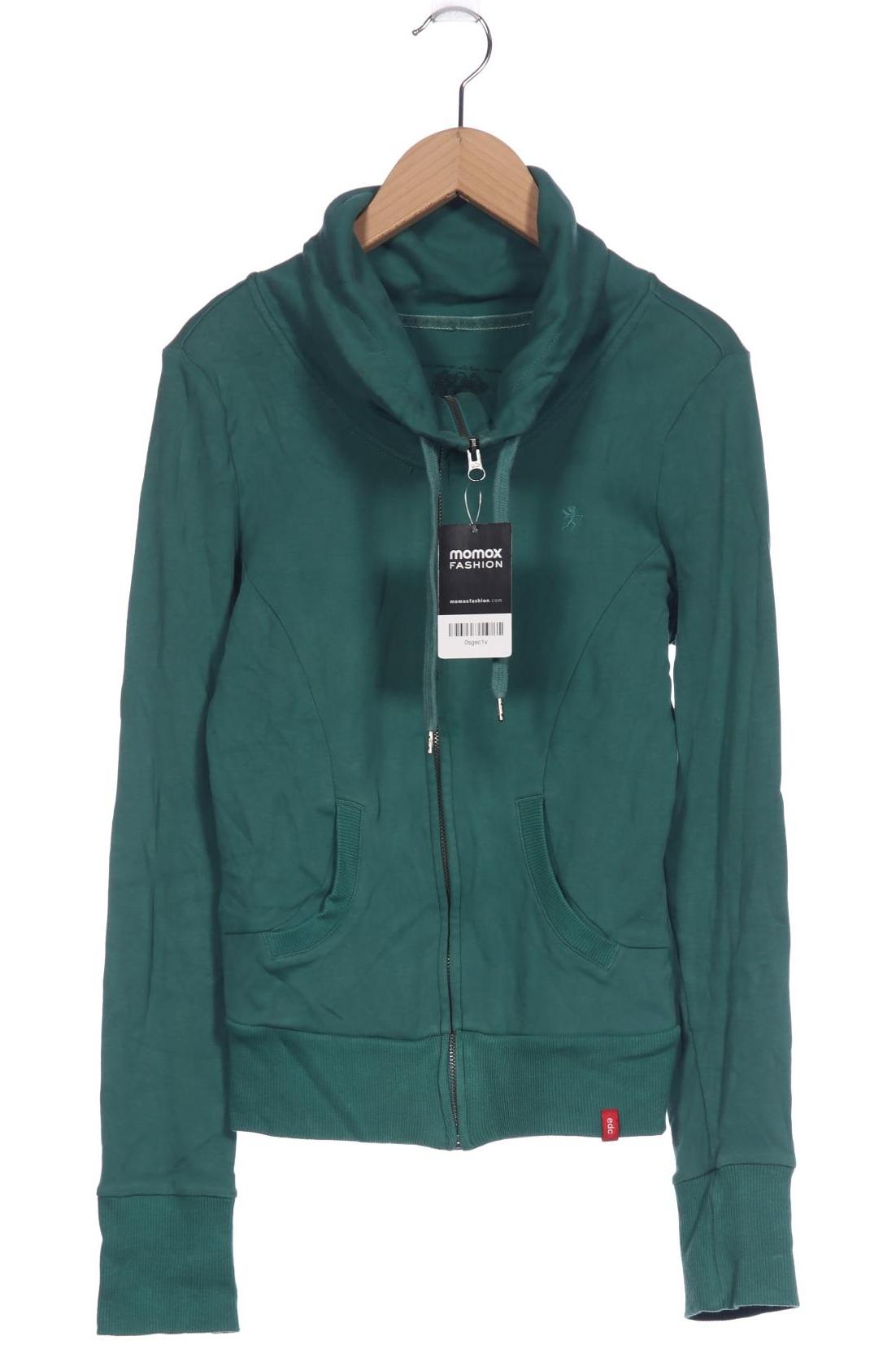 

edc by Esprit Damen Sweatshirt, grün, Gr. 34