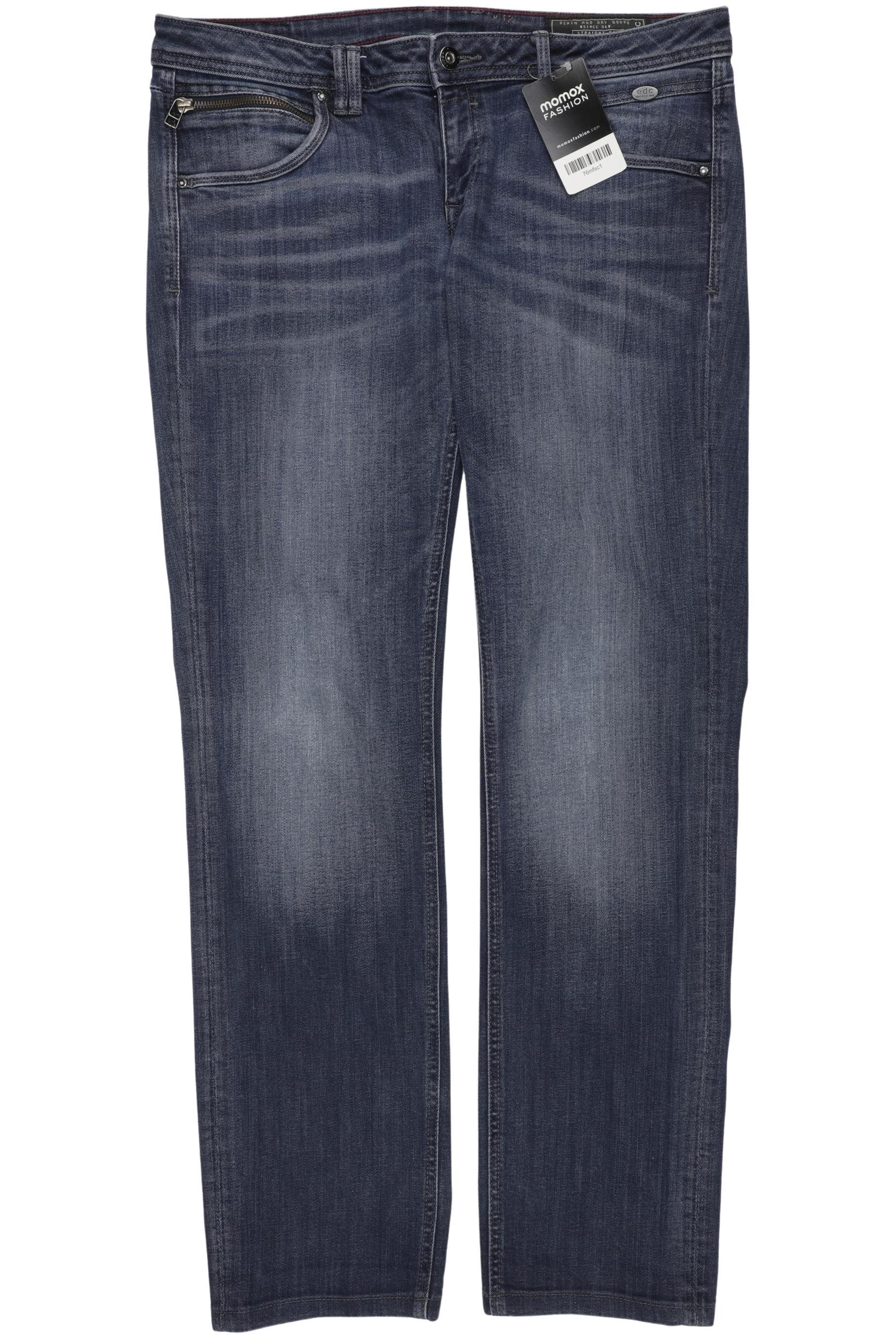 

edc by Esprit Damen Jeans, blau, Gr. 32
